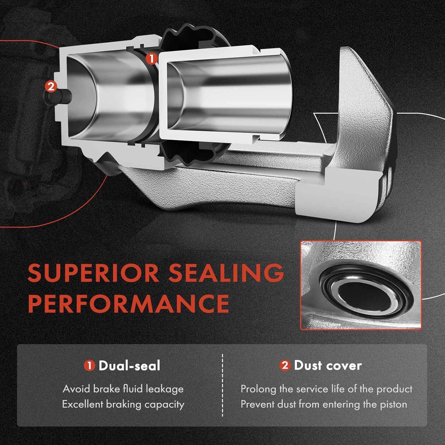 Caliper de Freno de Disco A-Premium Lado Izquierdo Toyota/Lexus