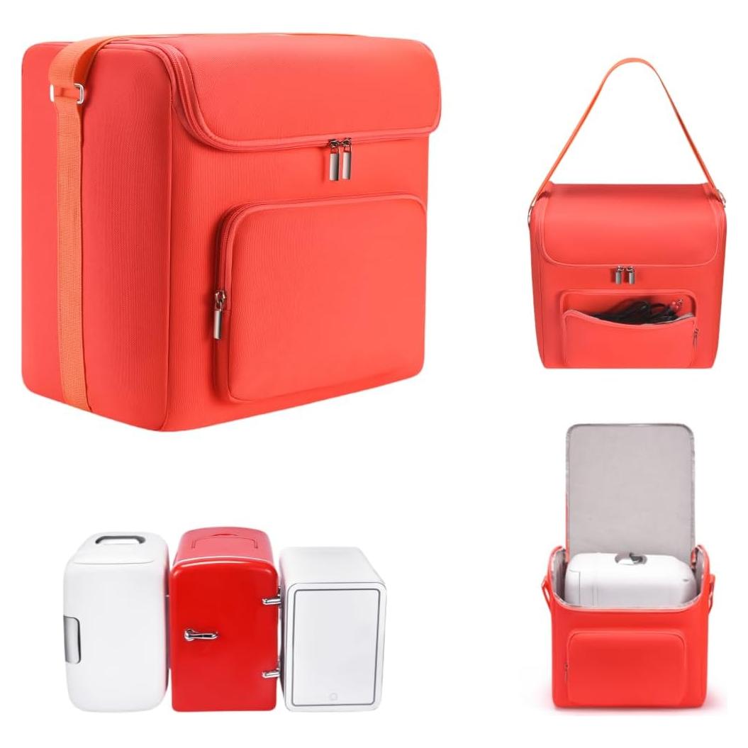 Funda de Nevera Mini Portátil Multiuso 31x19.5cm - Color Naranja