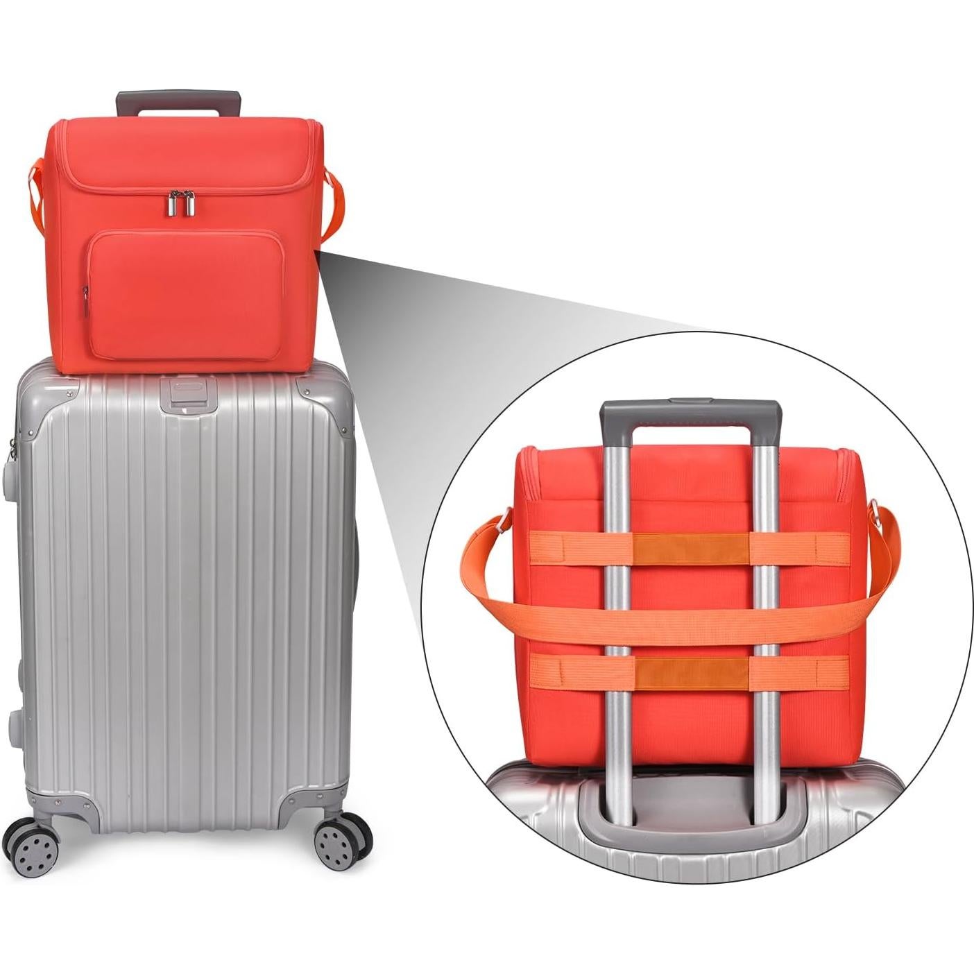 Funda de Nevera Mini Portátil Multiuso 31x19.5cm - Color Naranja