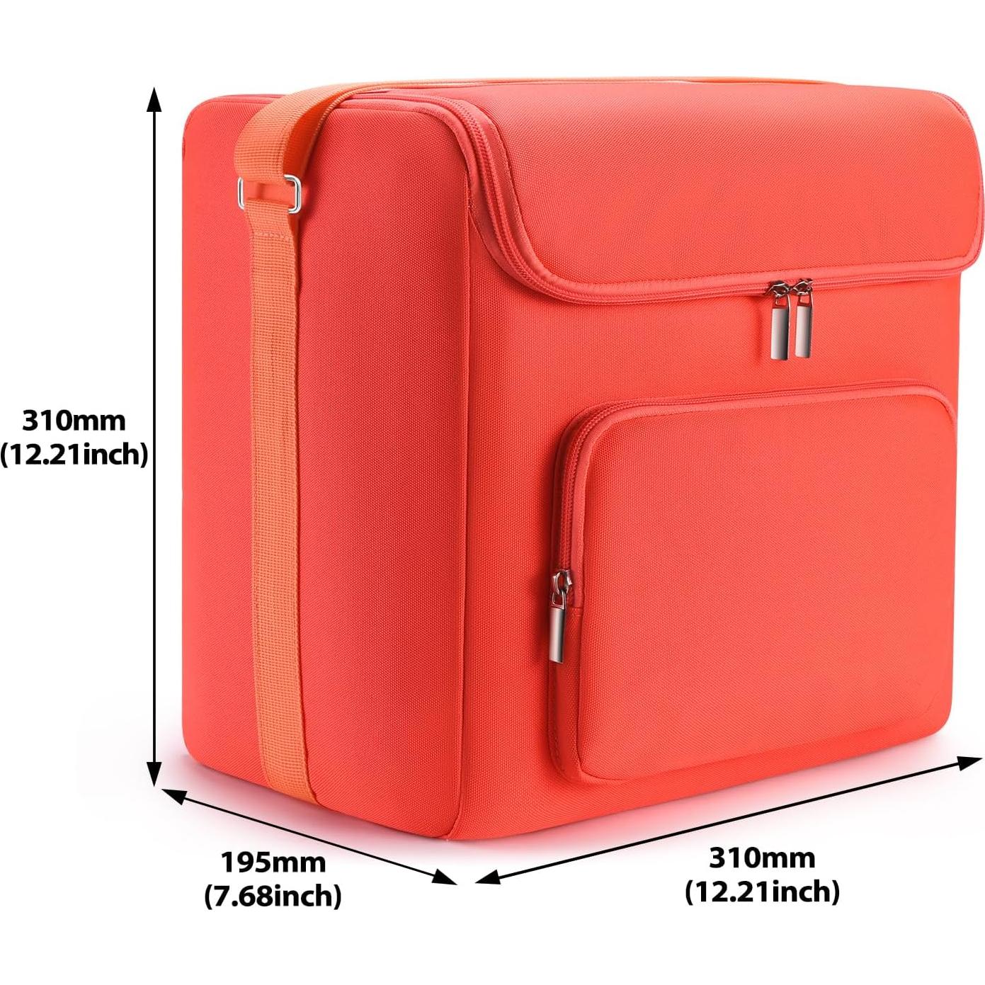 Funda de Nevera Mini Portátil Multiuso 31x19.5cm - Color Naranja