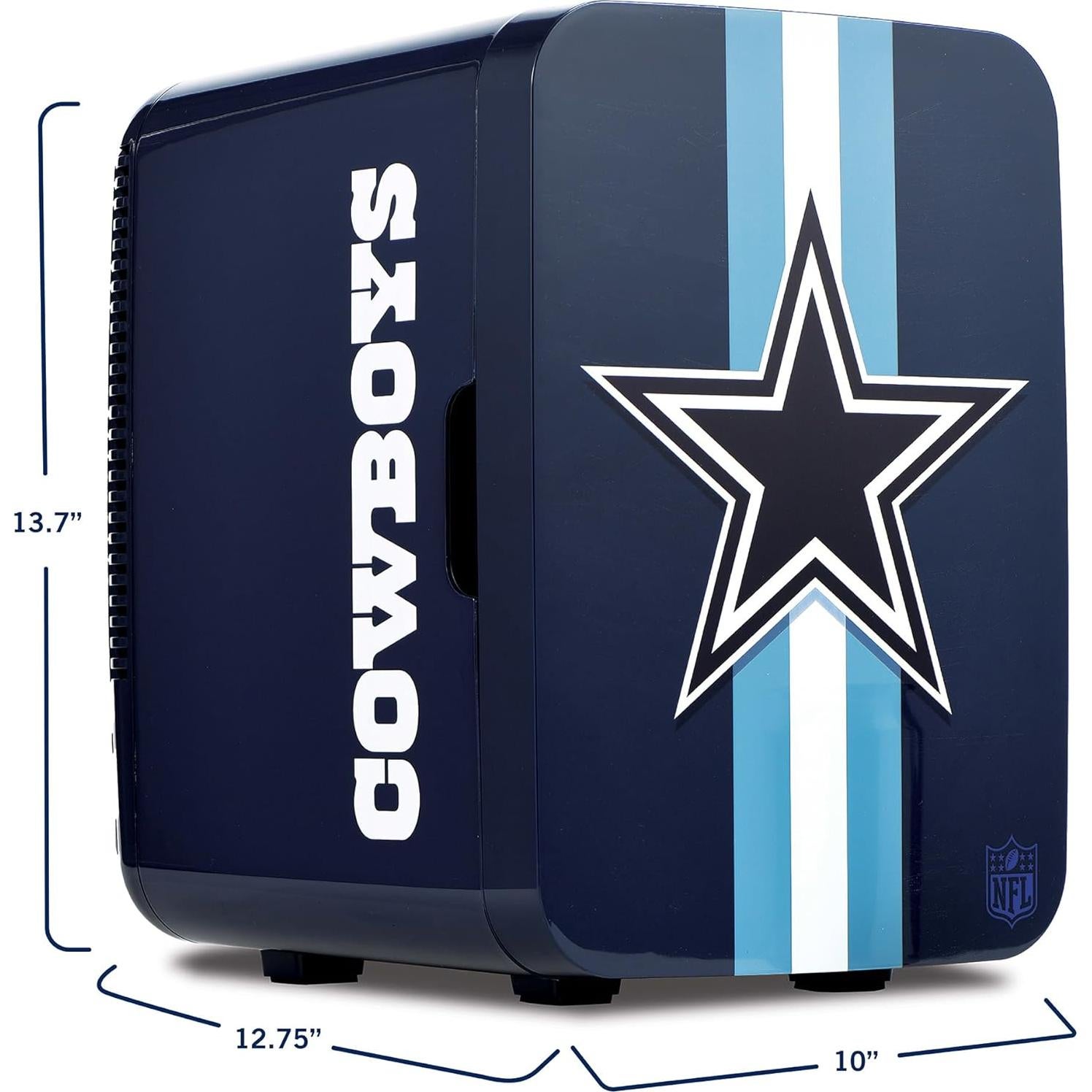 Mini Nevera Ukonic NFL Dallas Cowboys 10L - Enfriador Portátil