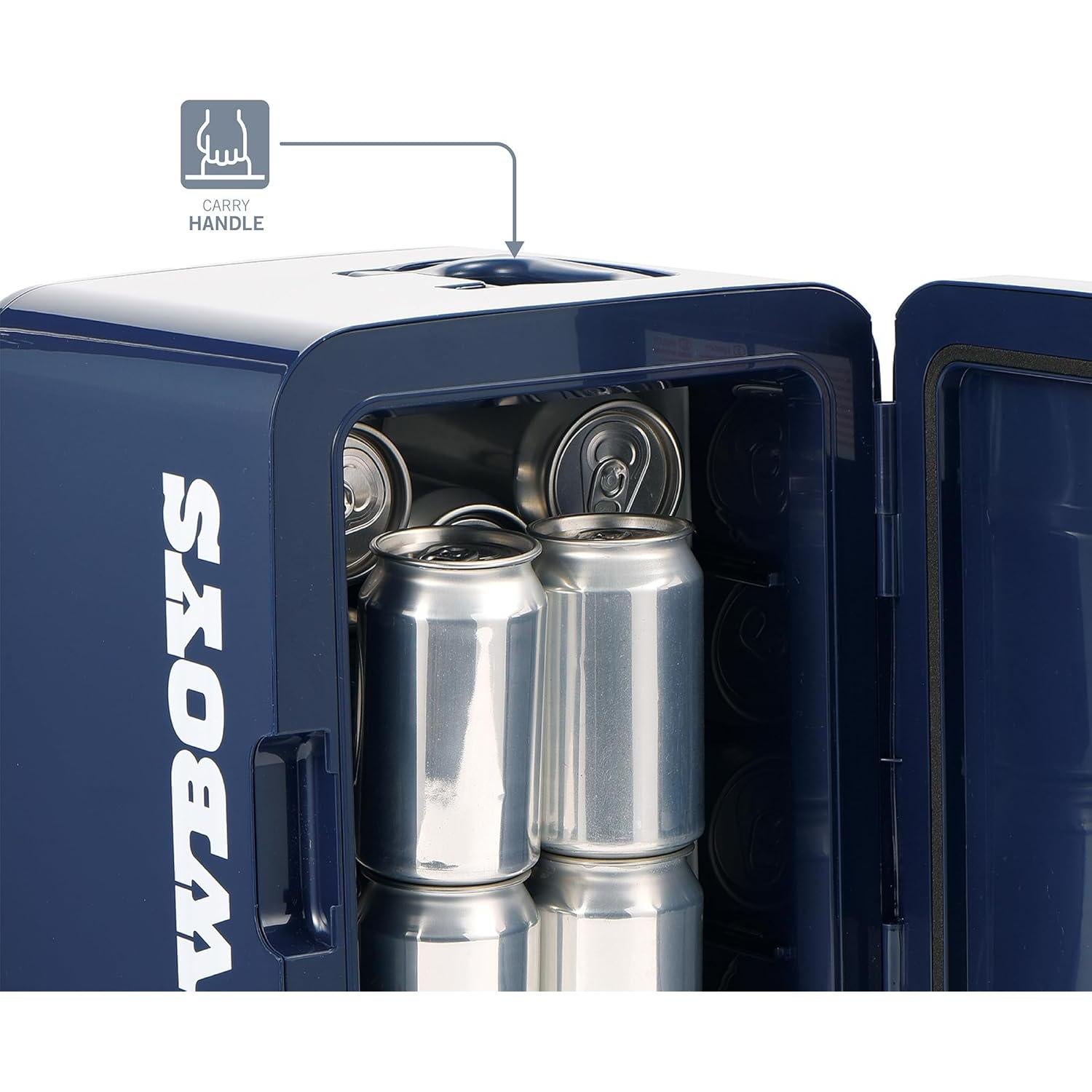 Mini Nevera Ukonic NFL Dallas Cowboys 10L - Enfriador Portátil