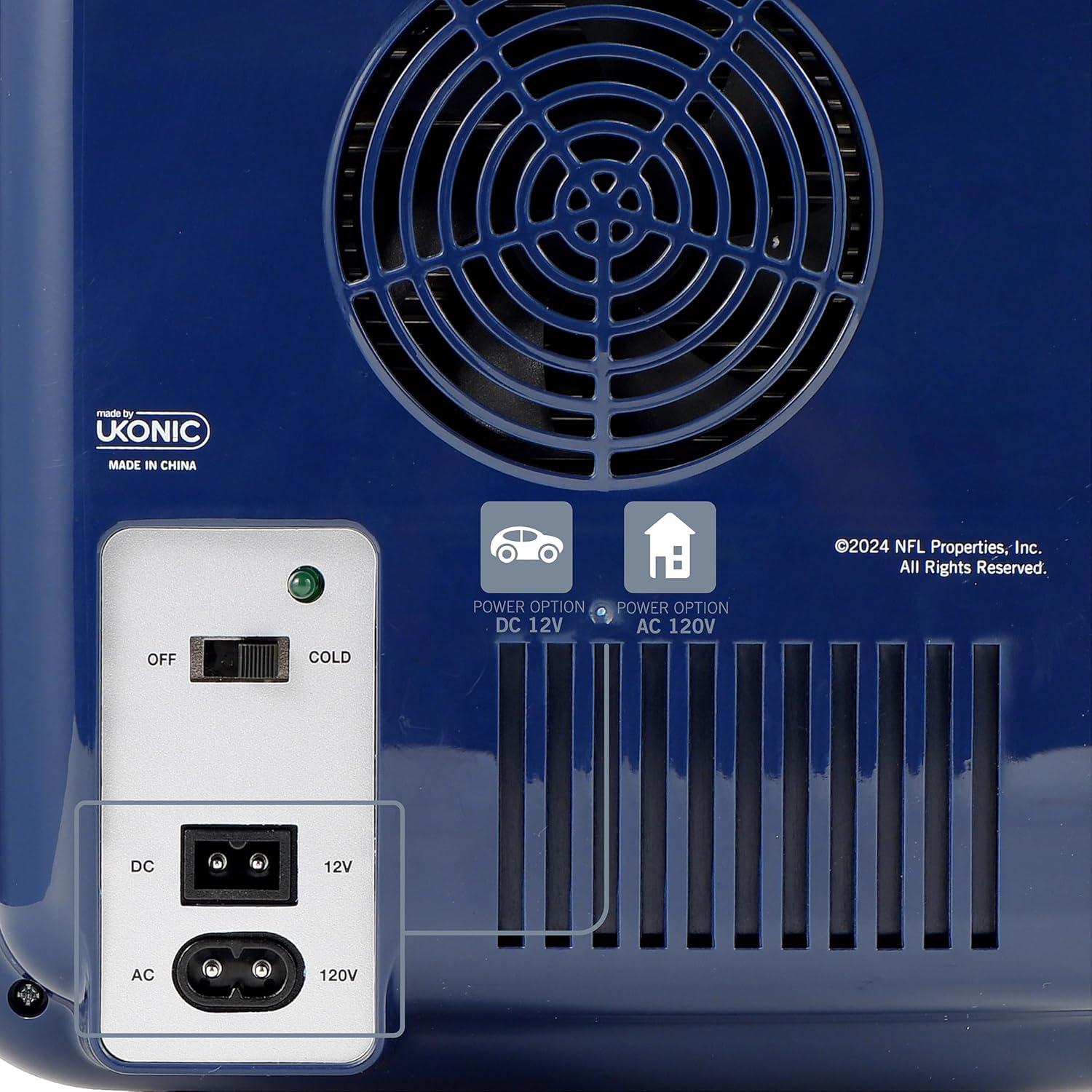 Mini Nevera Ukonic NFL Dallas Cowboys 10L - Enfriador Portátil