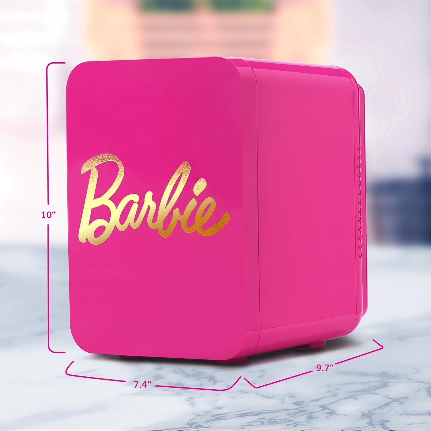Mini Nevera Termoeléctrica Ukonic Barbie 4L Rosa
