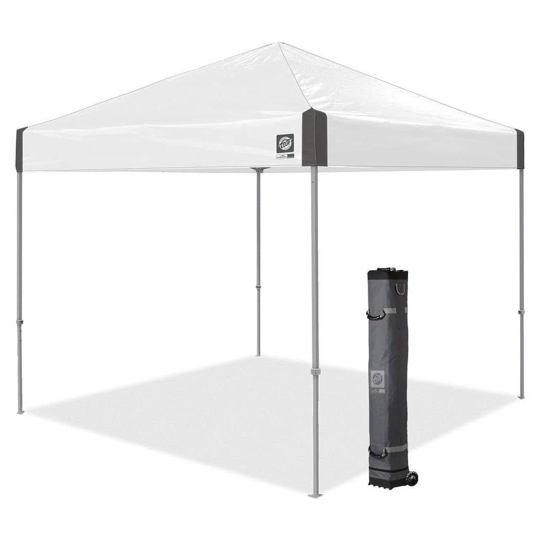 Carpa Plegable E-Z UP Embajador 3.05m x 3.05m con Ruedas