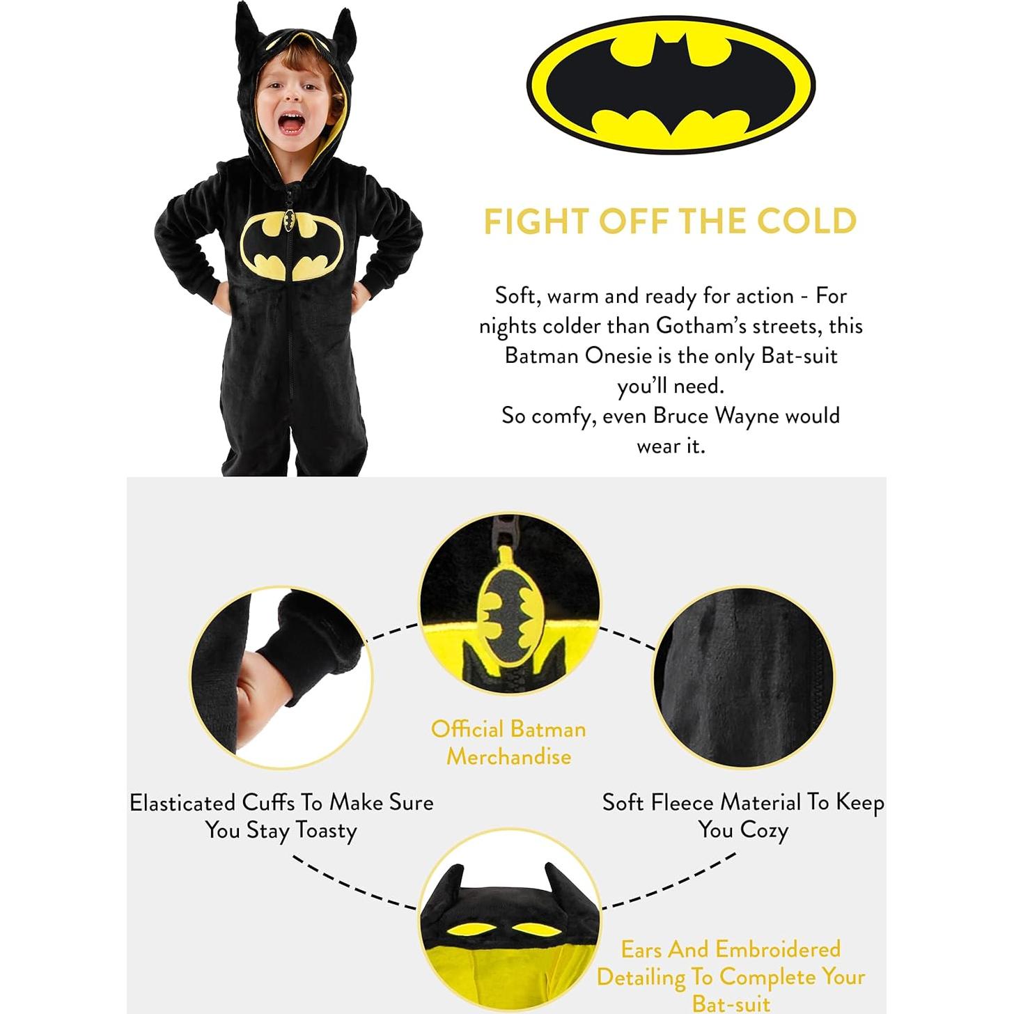 Mono de Batman para Niños DC Comics - Poliéster Suave