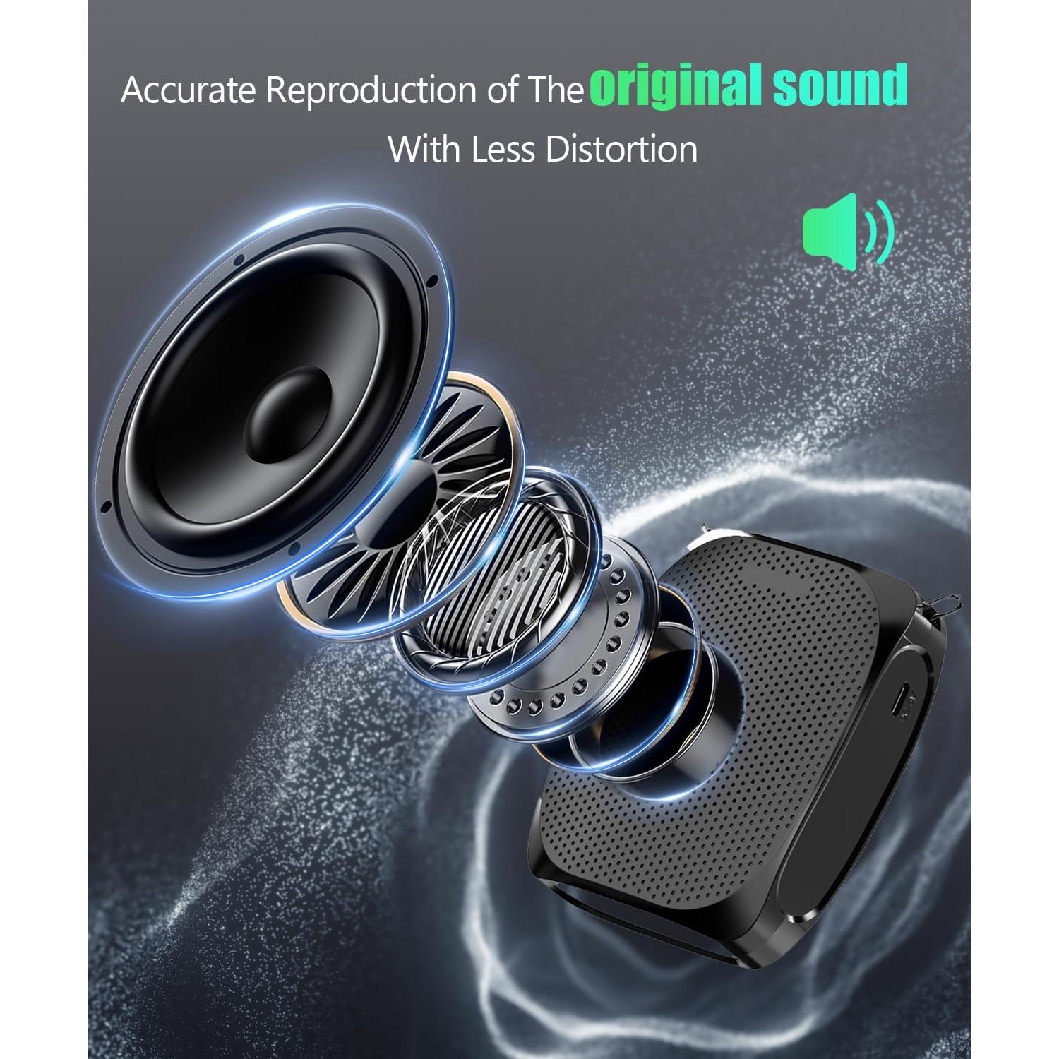 Amplificador de Voz SHIDU S258 Micrófono Personal 10W