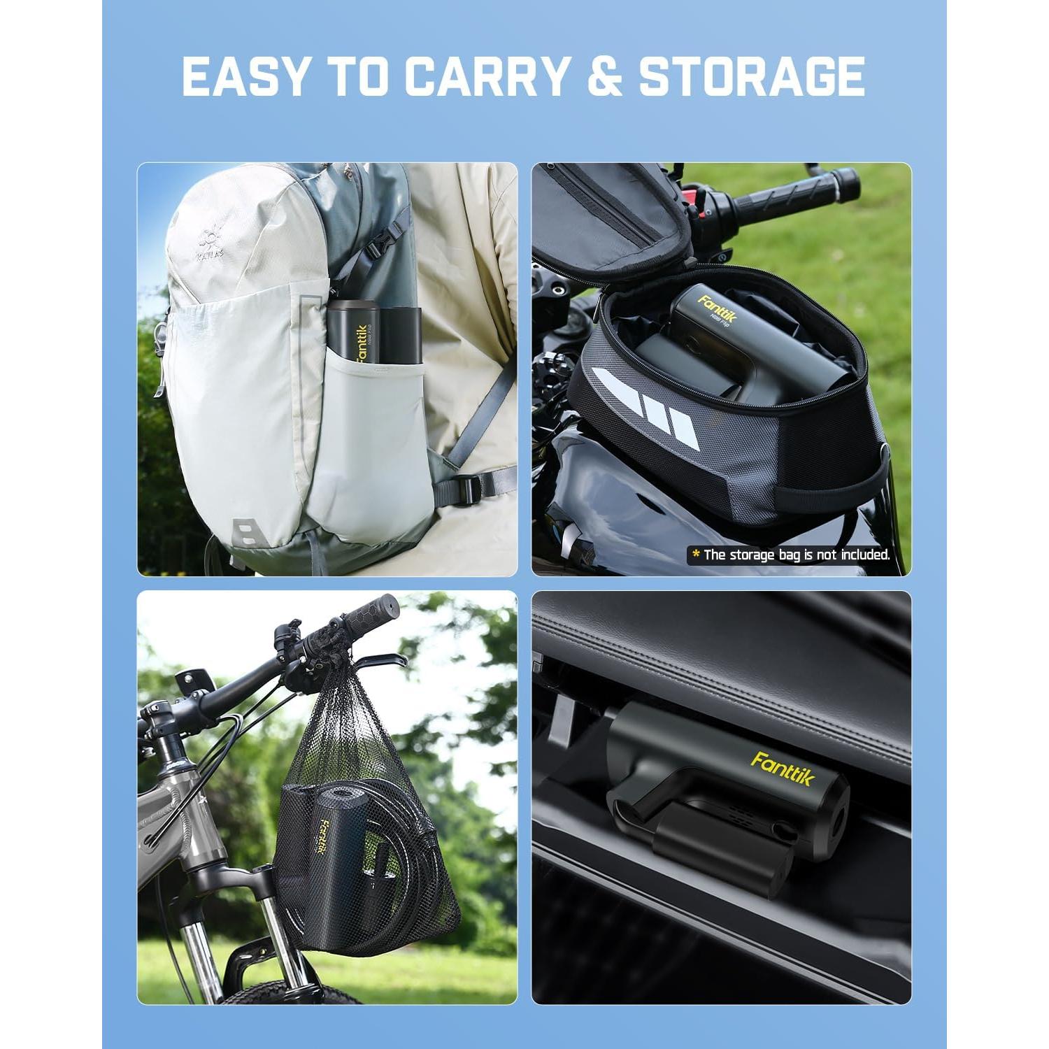 Lavadora a Presión Fanttik NB8 Flip Inalámbrica 174 PSI