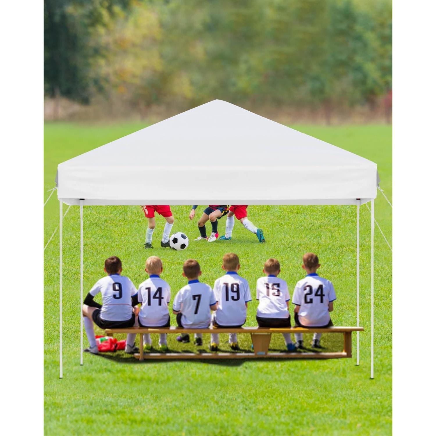 Carpa Pop Up 3.05x3.05m GarveeLife Blanca Impermeable UV50+