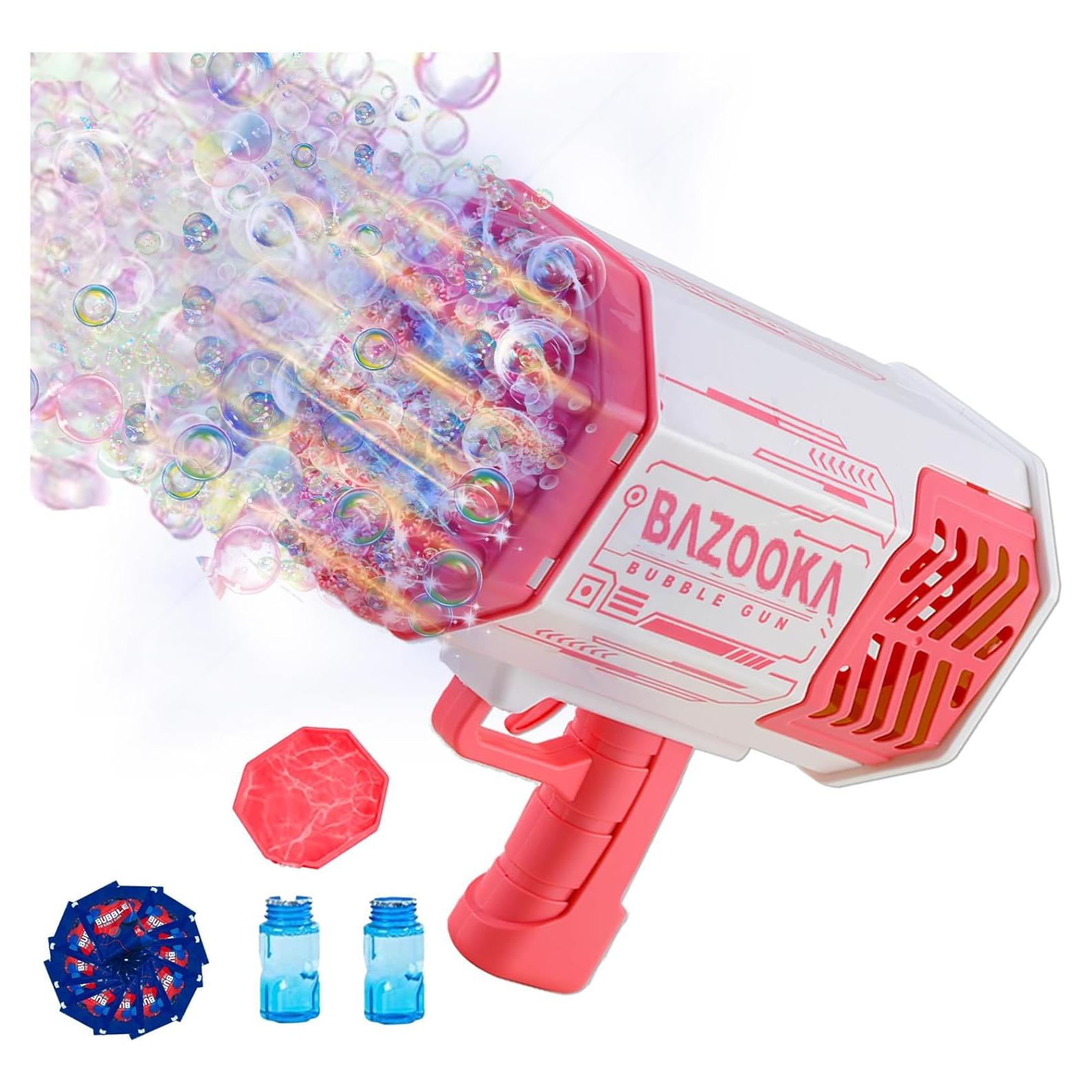 Pistola de Burbujas Petrella BM01 Rosa 69 Agujeros