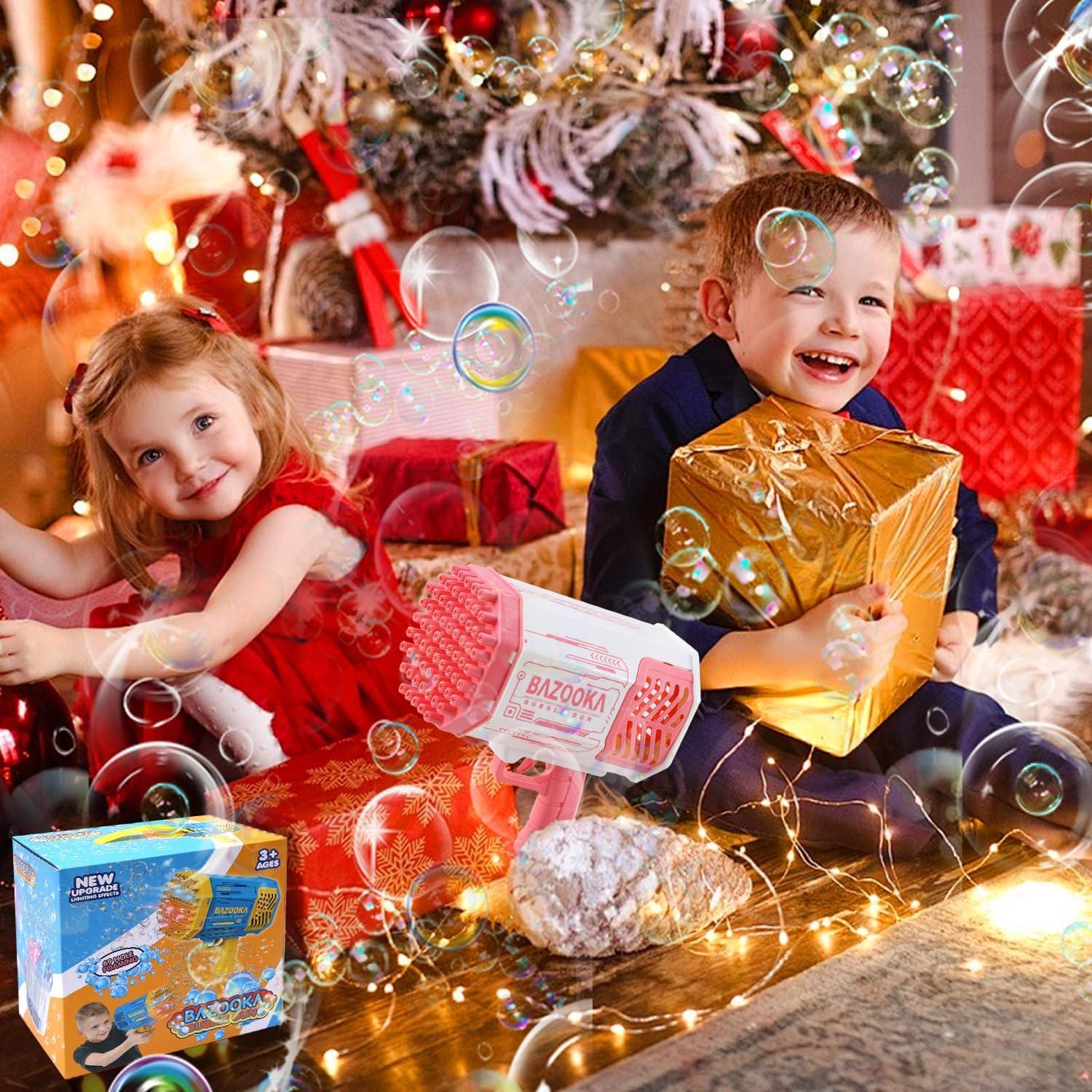 Pistola de Burbujas Petrella BM01 Rosa 69 Agujeros