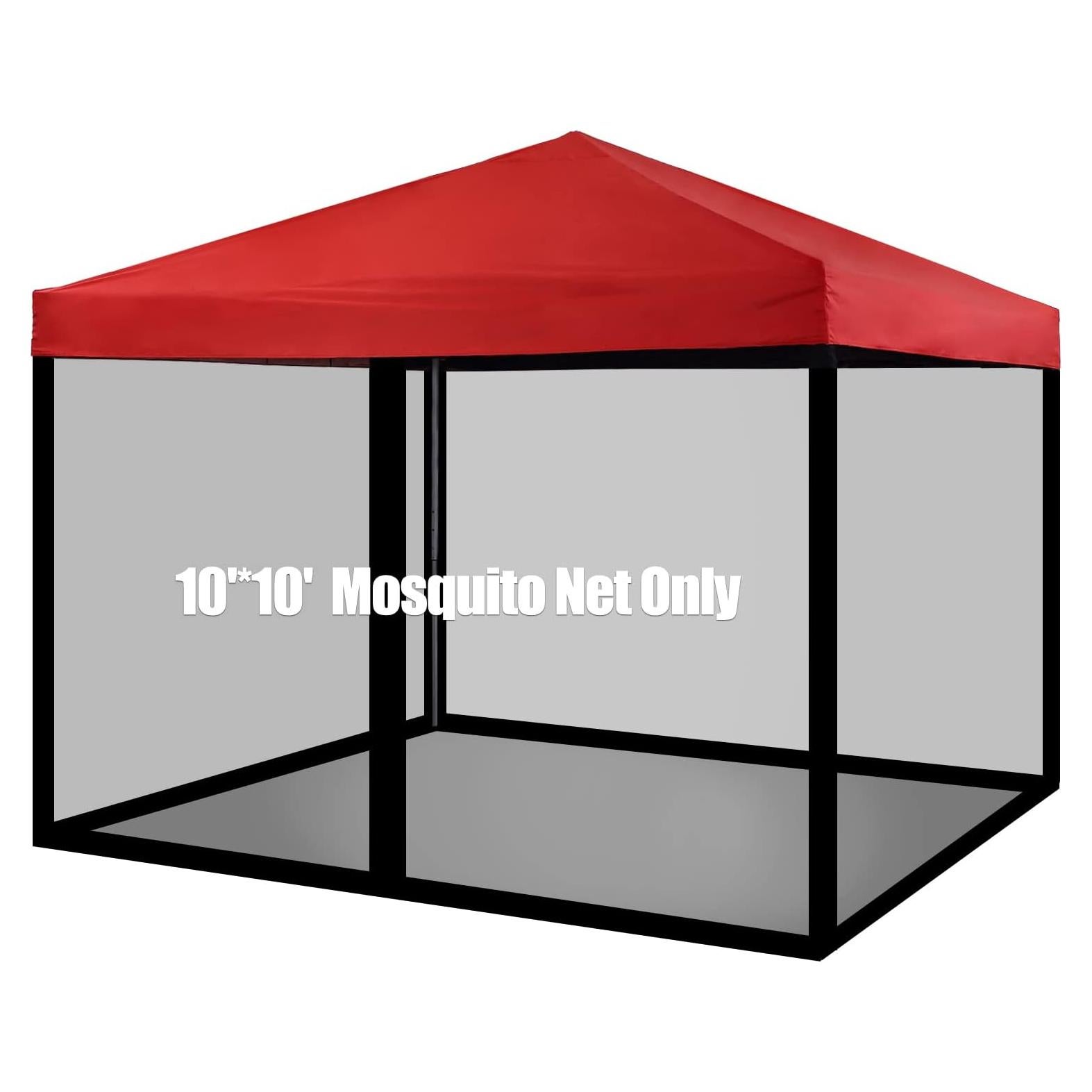 Red de Mosquito Tappio 3x3m con Cremallera para Camping