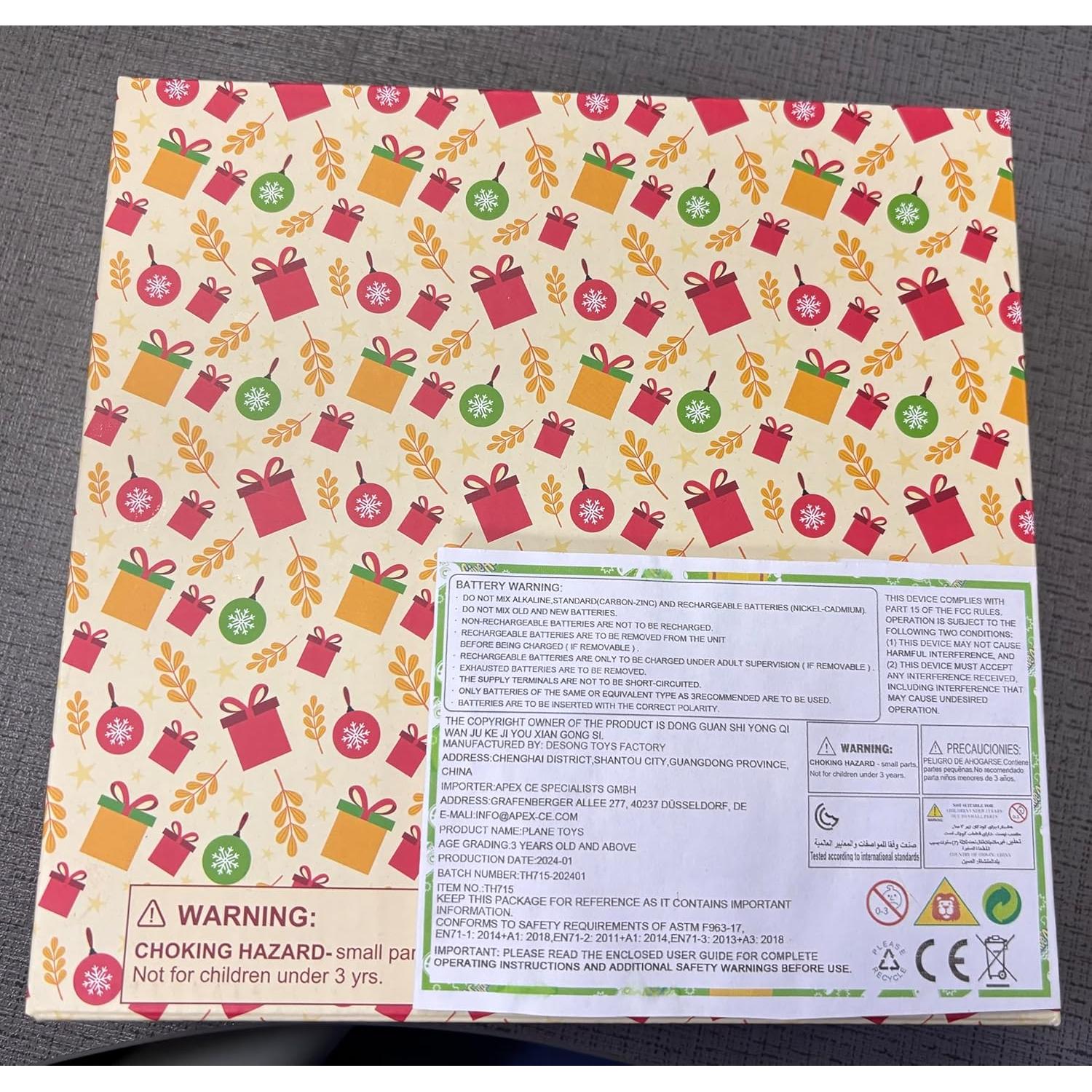 Juguetes de Avión de Metal Tcvents - Paquete de 4 Retroceso