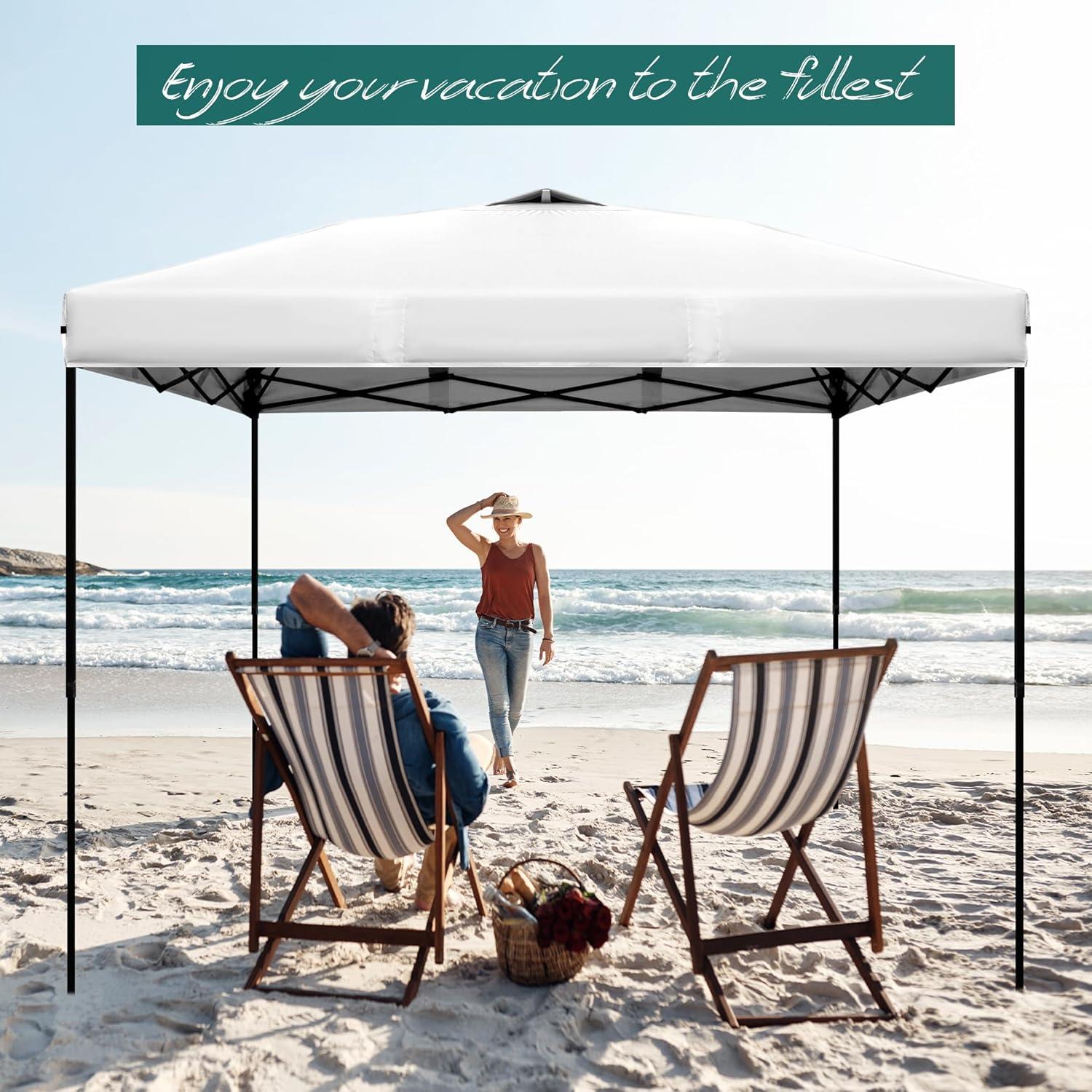 Cubierta de Reemplazo NINAT 3x3m Impermeable Blanca con Ventilación