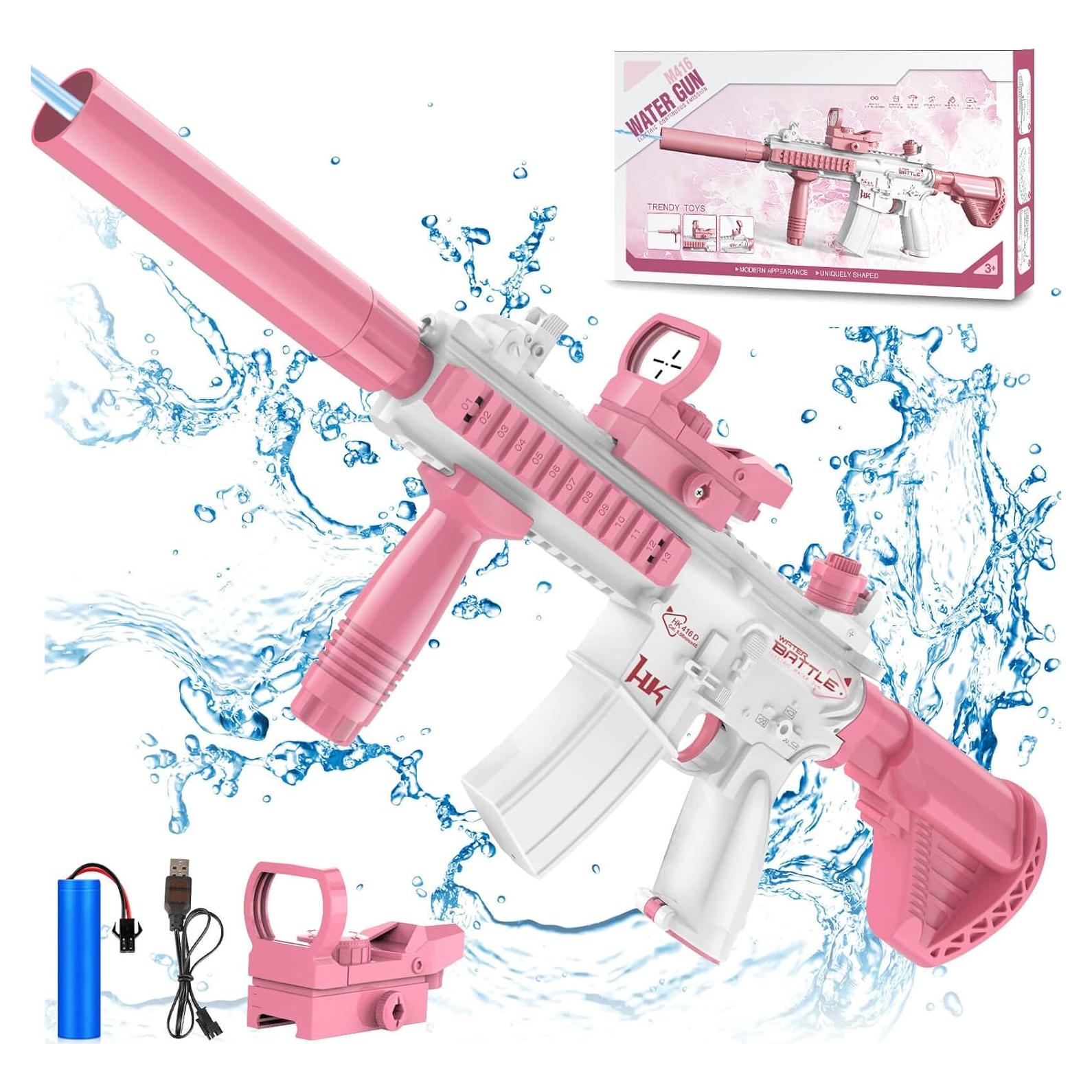 Pistola de Agua Eléctrica Dolanus CY012 para Niños y Adultos - Alcance 9.75m