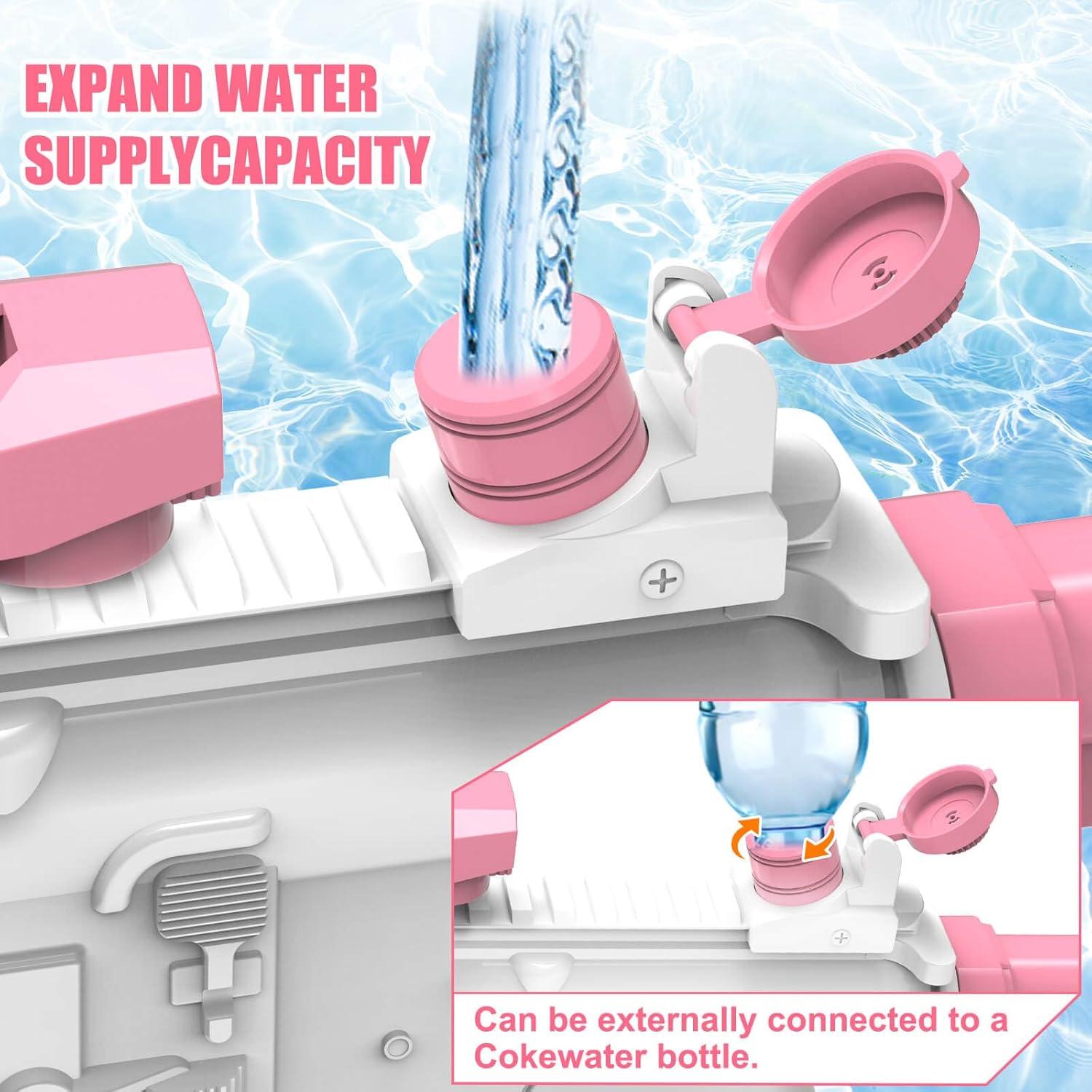 Pistola de Agua Eléctrica Dolanus CY012 para Niños y Adultos - Alcance 9.75m