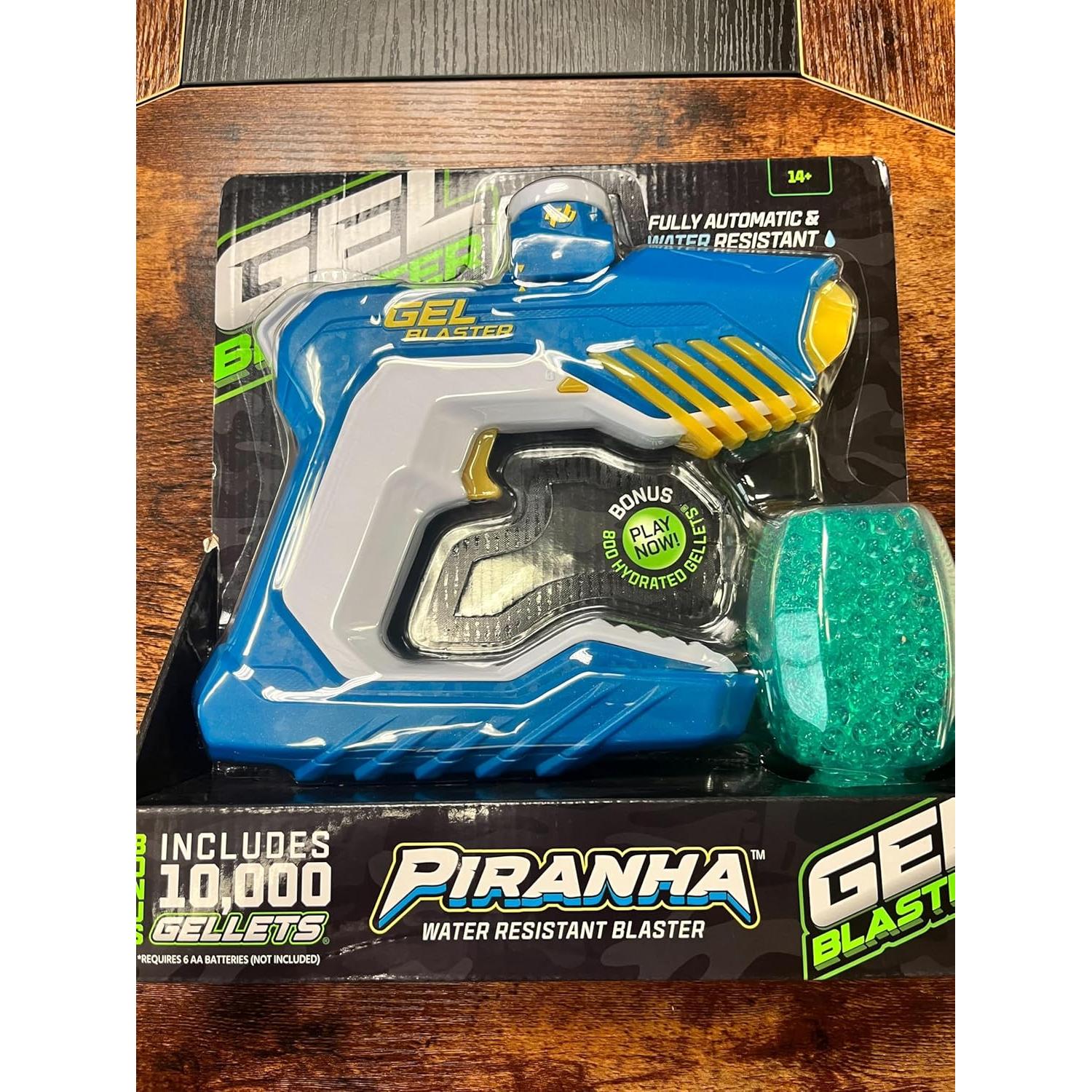 Gel Blaster Piranha Original - Automático Impermeable 30m