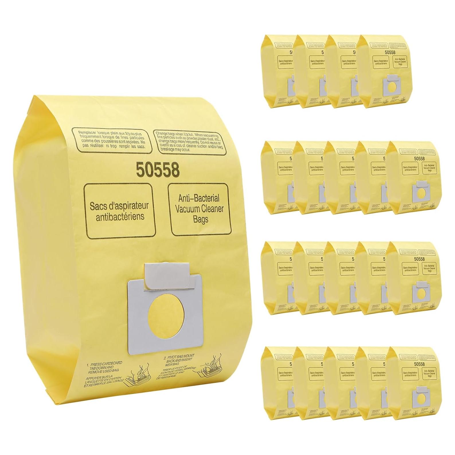 20 Bolsas de Vacío BIHARNT Tipo C/Q para Aspiradoras Kenmore