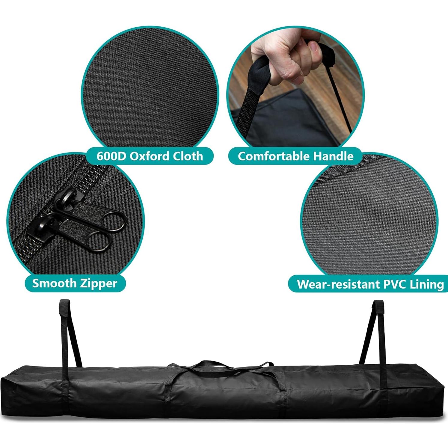 Bolsa de Almacenamiento para Postes de Carpa Adnee 210 cm