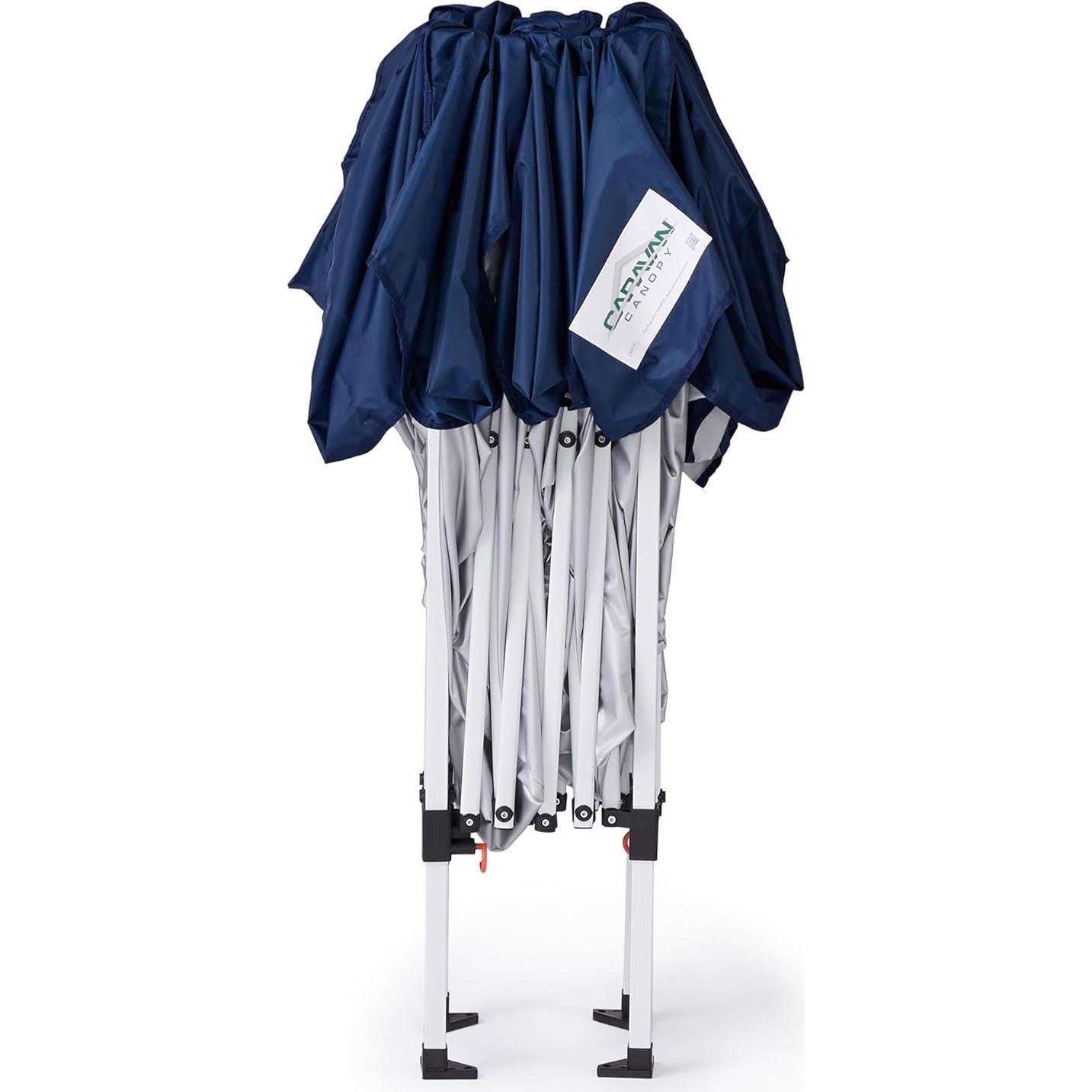 Carpa Instantánea Caravan 3.66x3.66m Azul Marino Poliester