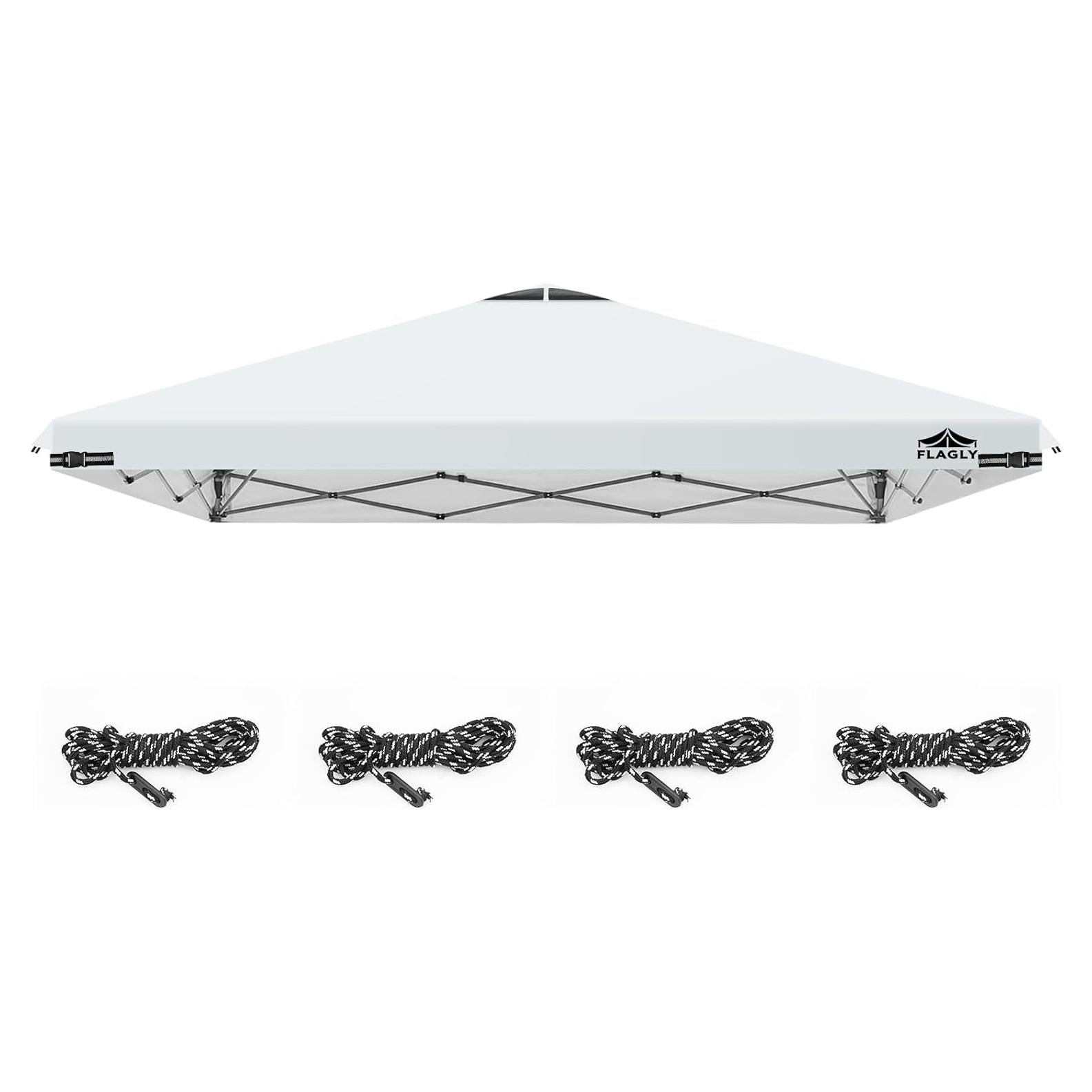 Cubierta de Techo de Carpa FLAGLY 3.05x3.05m Impermeable UV