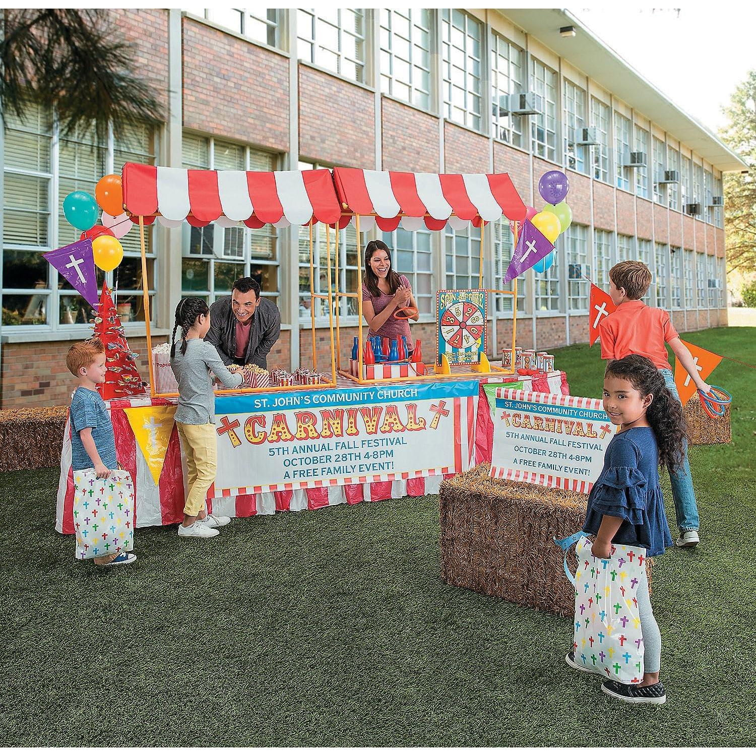 Toldo Plegable de Circo Fun Express 1.22m - Decoración Fiesta