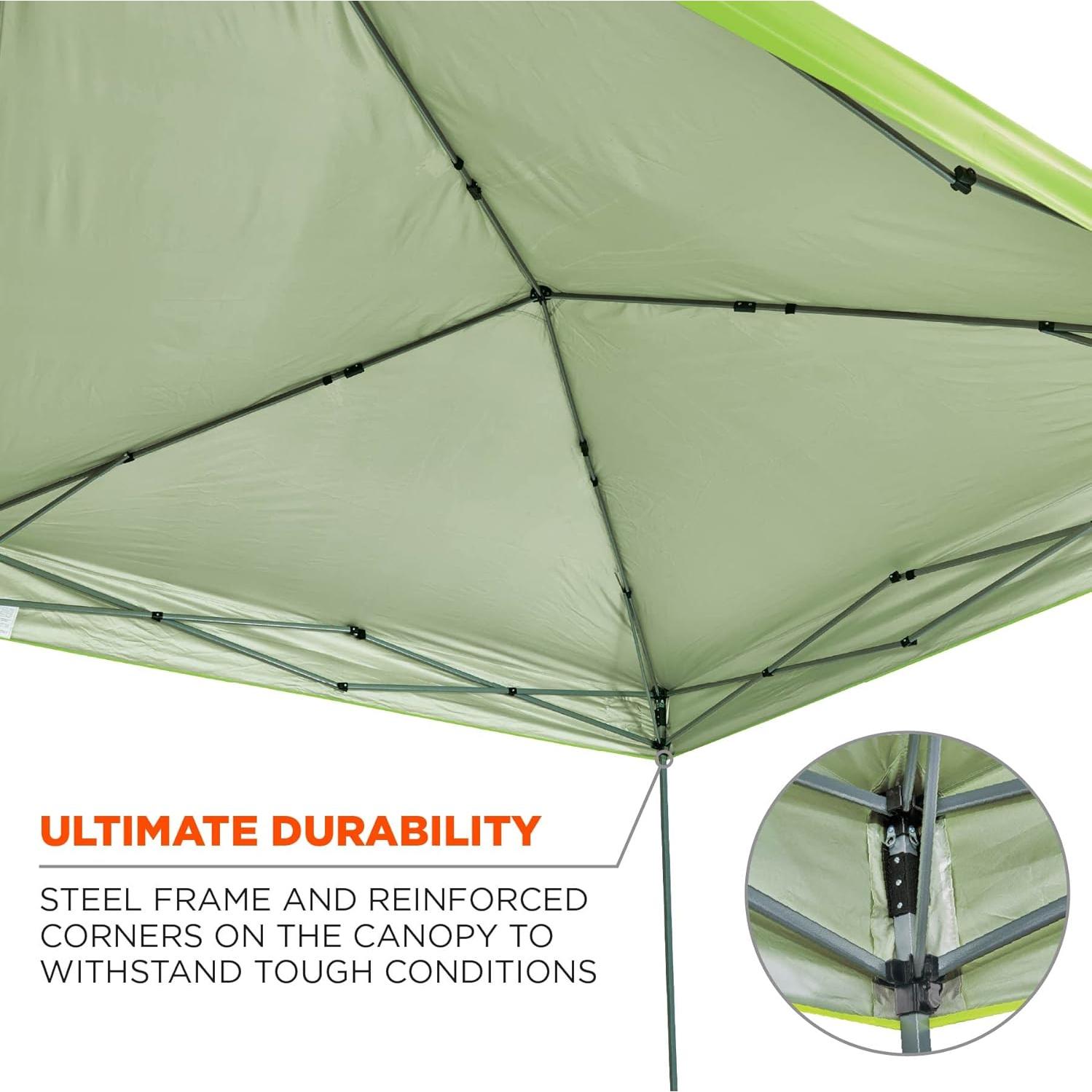 Carpa Plegable Ergodyne Refugio Instantáneo 3.05m x 3.05m Lima