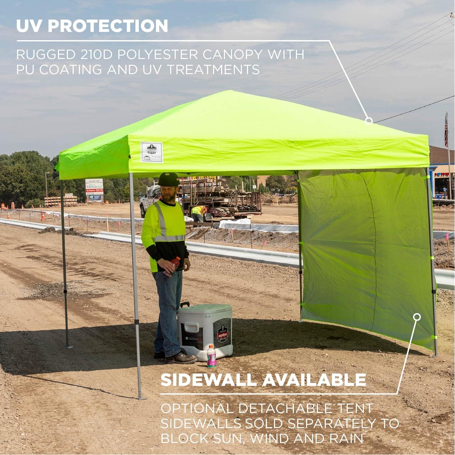 Carpa Plegable Ergodyne Refugio Instantáneo 3.05m x 3.05m Lima