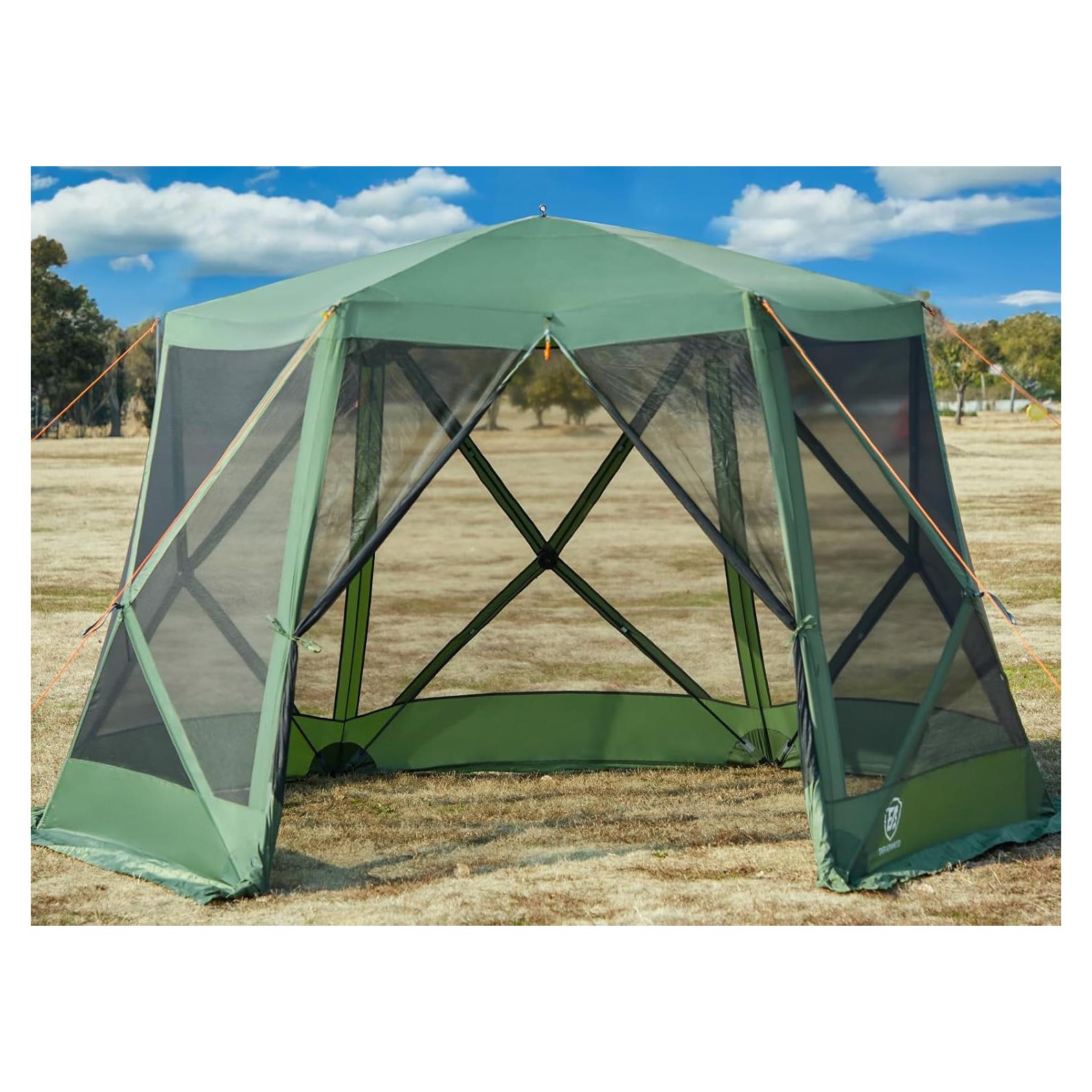 Tienda Pop-up EVER ADVANCED 3.5x3.0m para Camping Verde