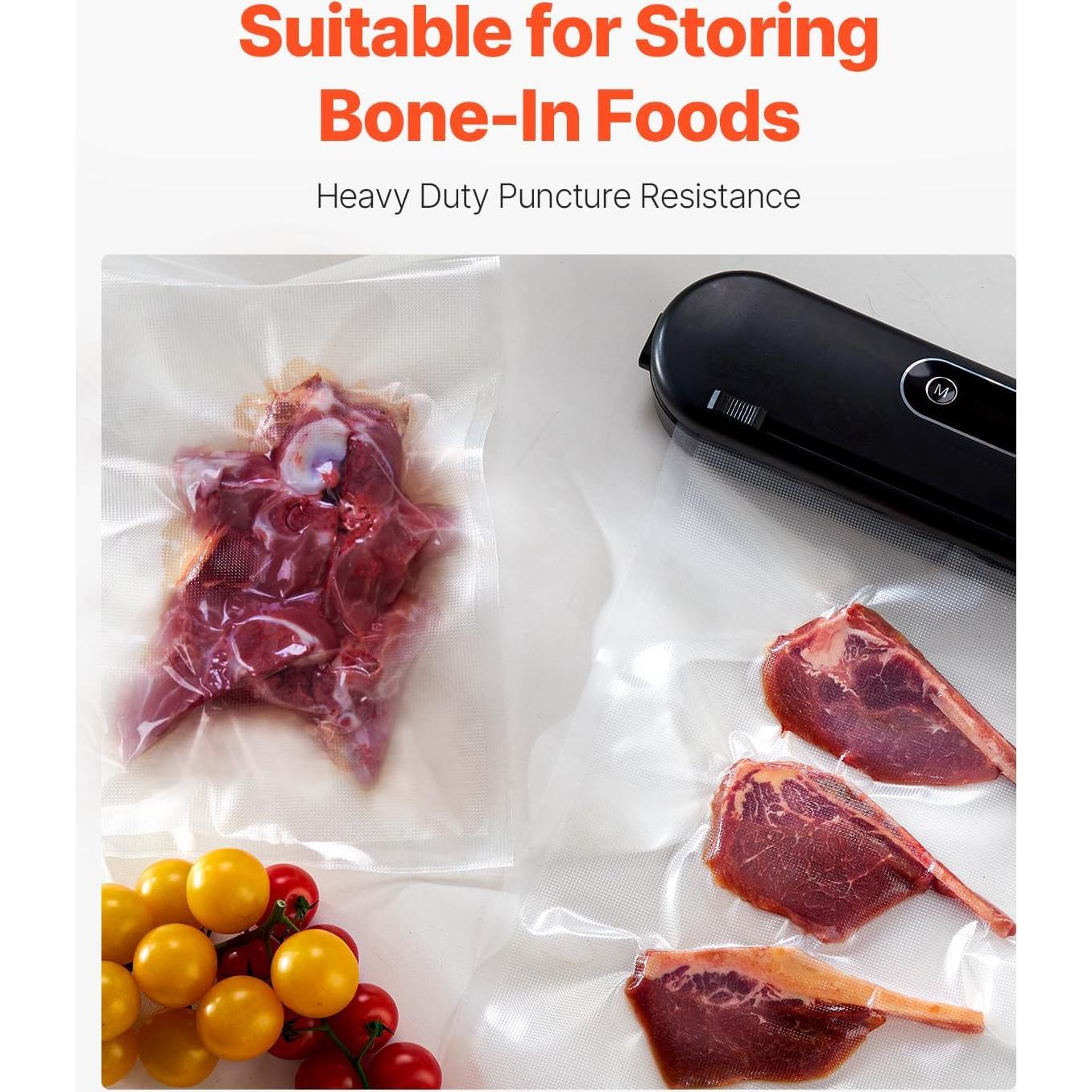 Bolsas de Sellado al Vacío VEVOR 2 Rollos 27.94 cm x 15.24 m