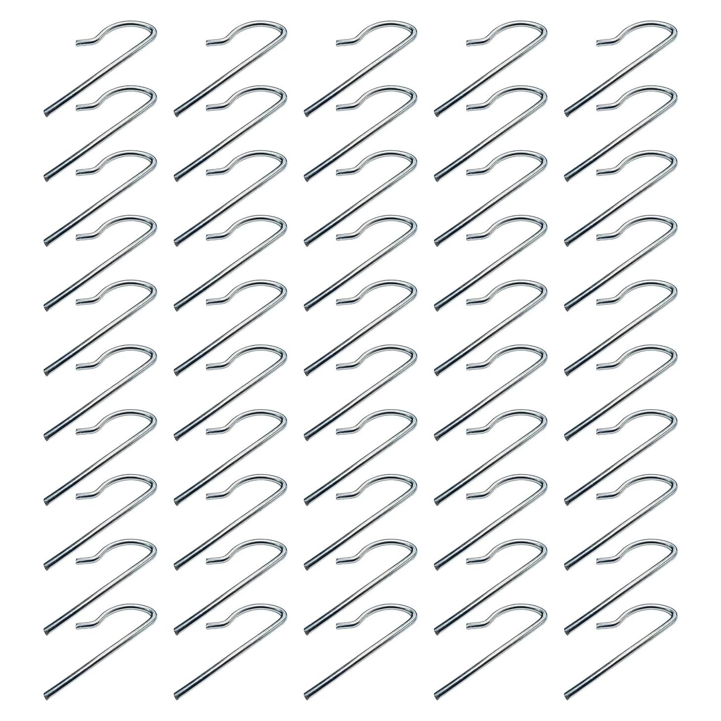 Mega Cargo Control 50 Pcs, 3" Commercial Grade R-Pin Anchors - Zinc Plated Pins for Canopy, Frame Tents, Outdoor Camping, Summer Events