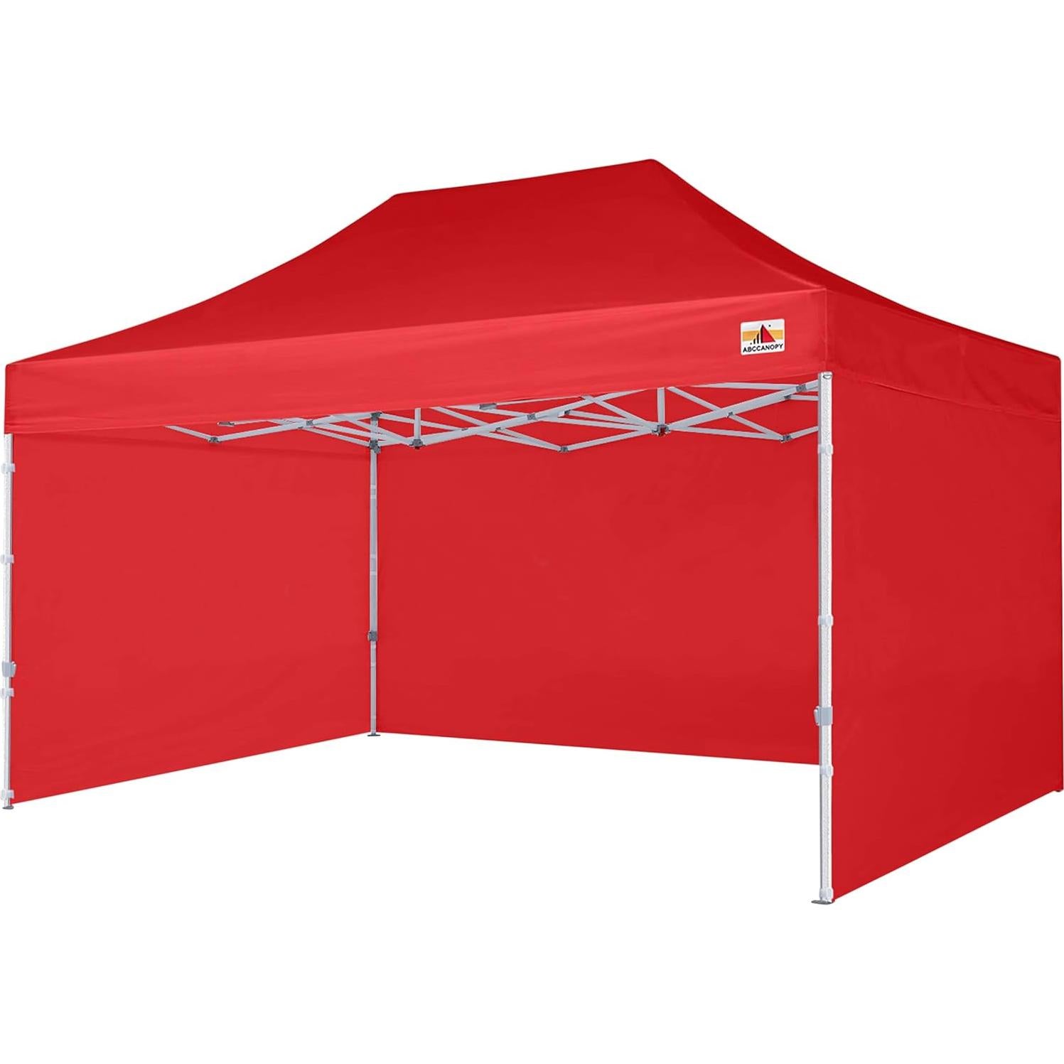 ABCCANOPY Premium Canopy Tent Commercial Instant Shade 10x15 Premium-Series, Red