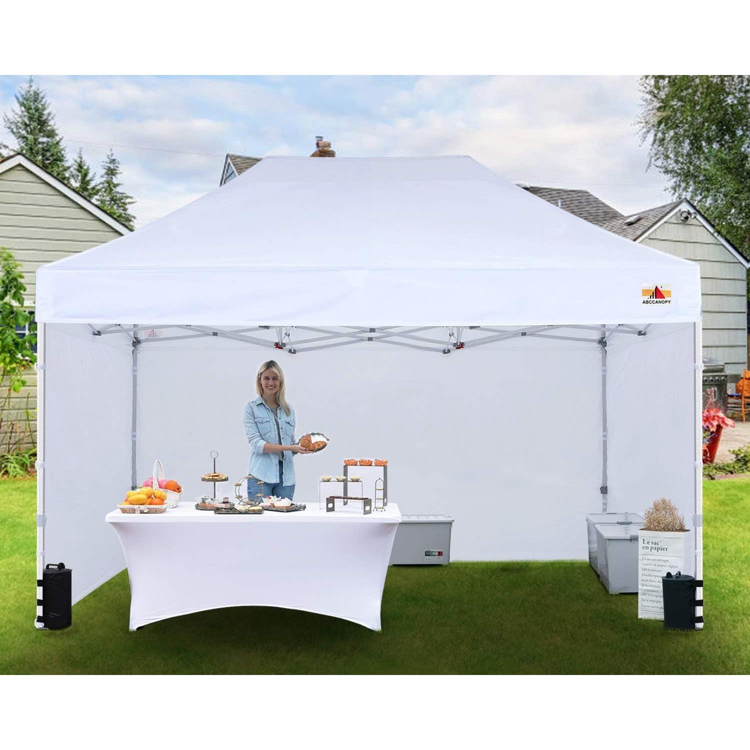 ABCCANOPY Premium Canopy Tent Commercial Instant Shade 10x15 Premium-Series, Red