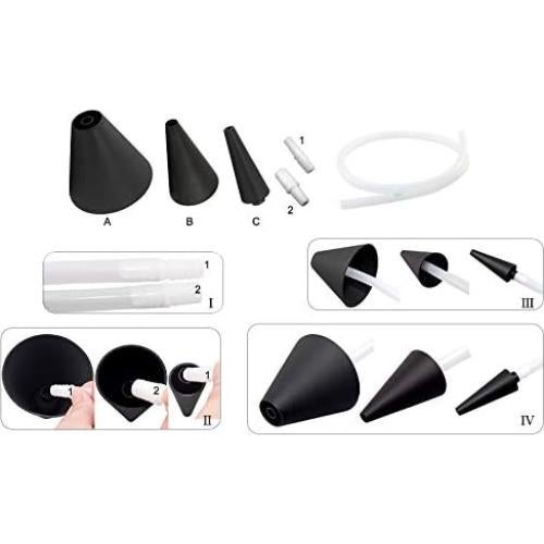 Cono de Escape GTOWNWORKS para Detector de Fugas de Humo