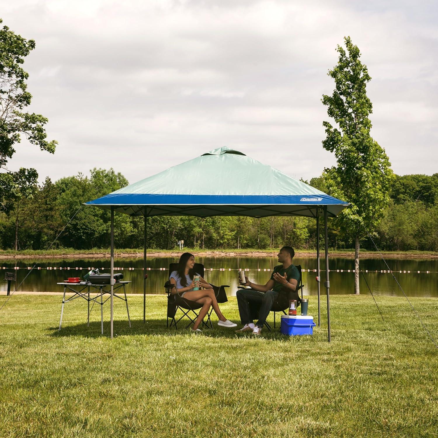 Carpa de Dosel Instantánea Coleman Oasis 3.05x3.05m con Pared Lateral