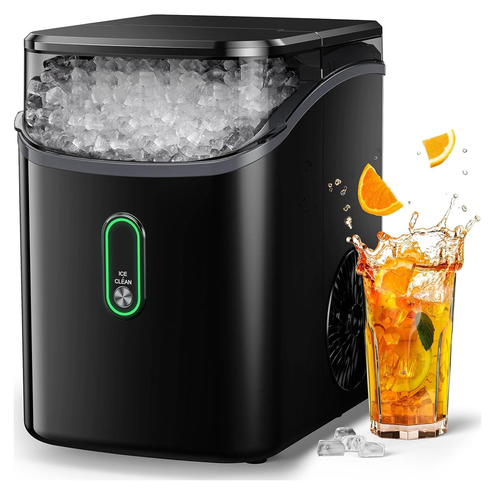 Máquina de Hielo Nugget Silonn SLIM24B 15 kg/24H Autolimpieza