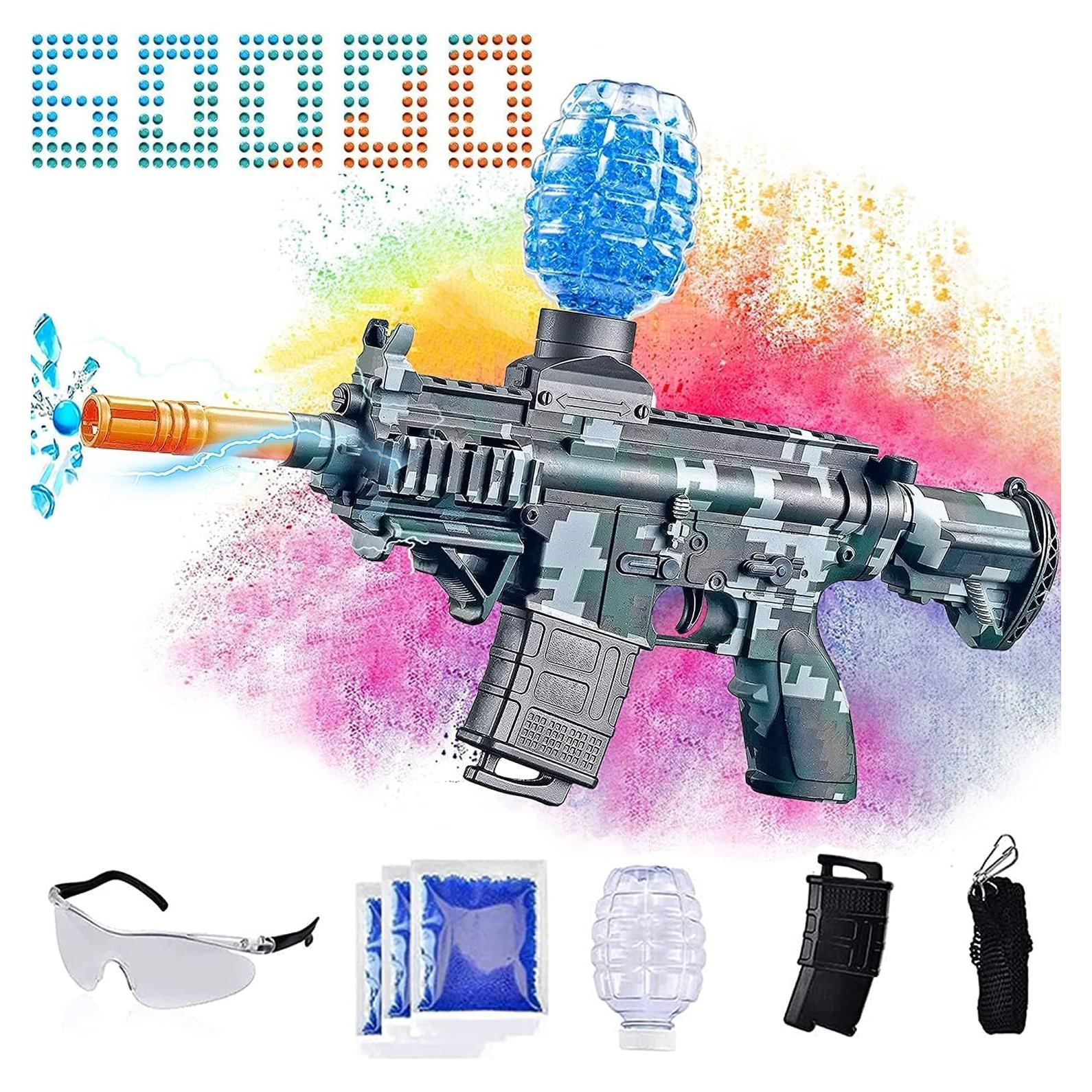 Blaster de Gel Eléctrico JANNIRESS Verde 34.9x18.9cm