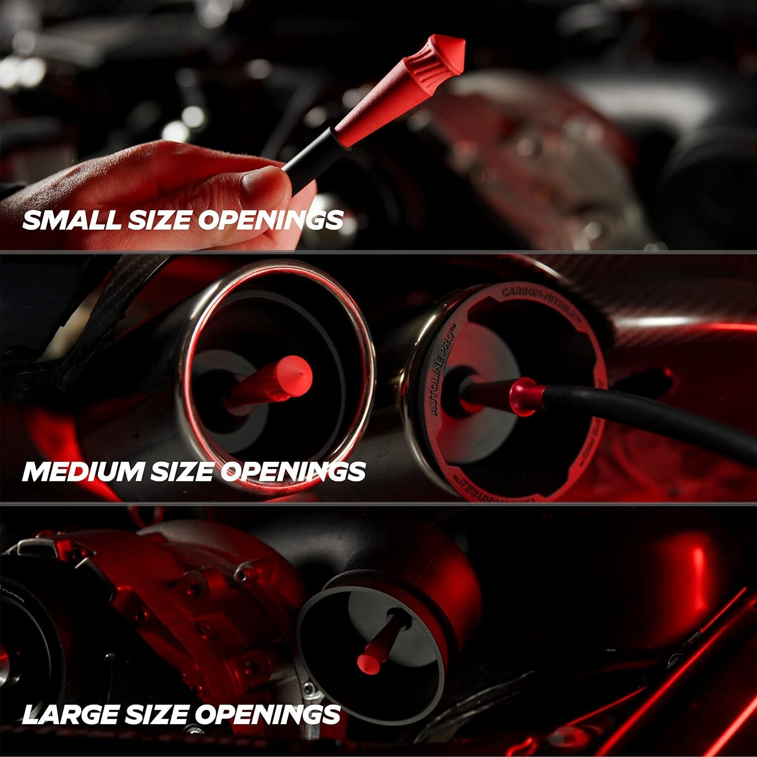 Adaptadores AutoLine Pro 2-en-1 para Pruebas de Fugas