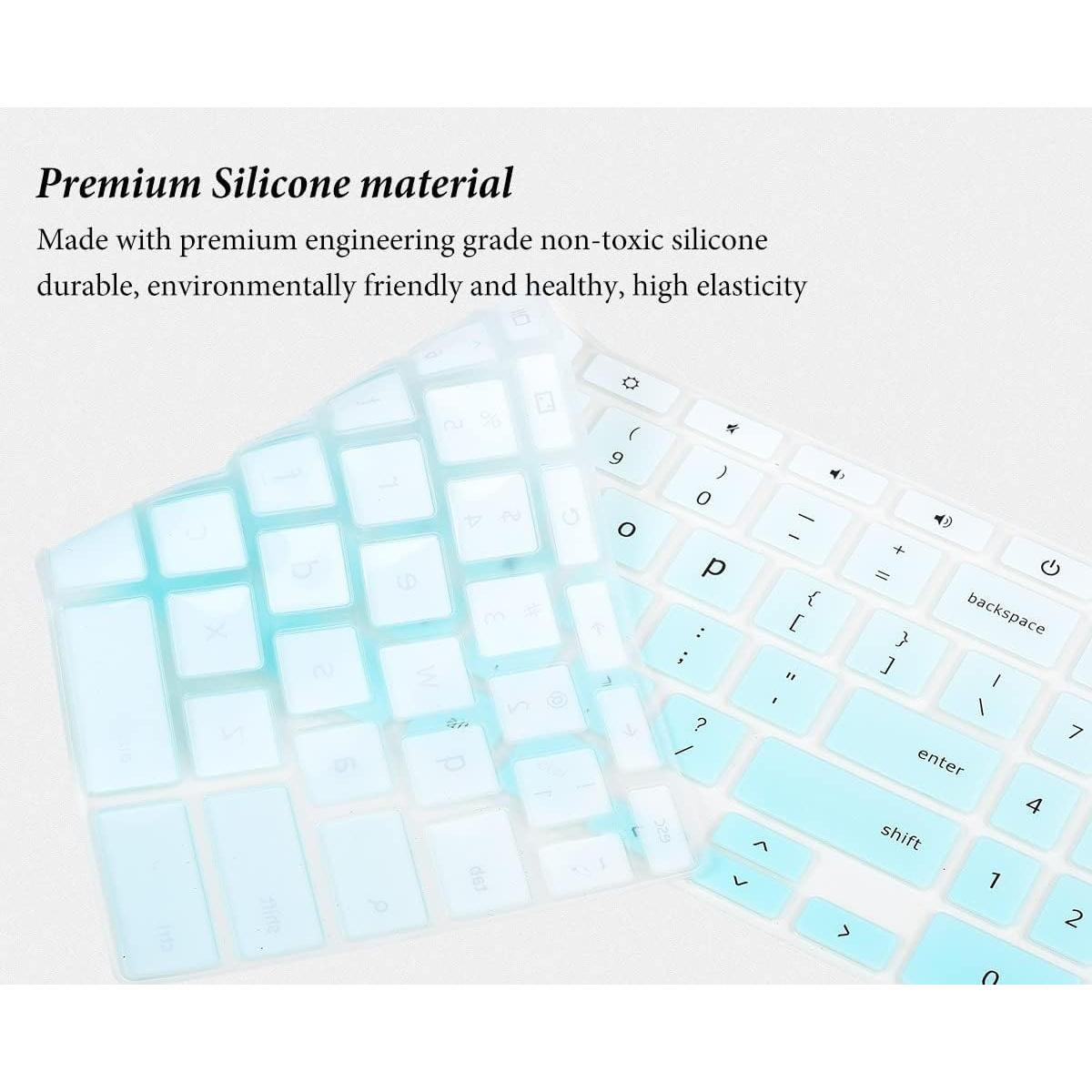 Cubierta de Teclado CASEDAO para Acer Chromebook 15.6" Menta