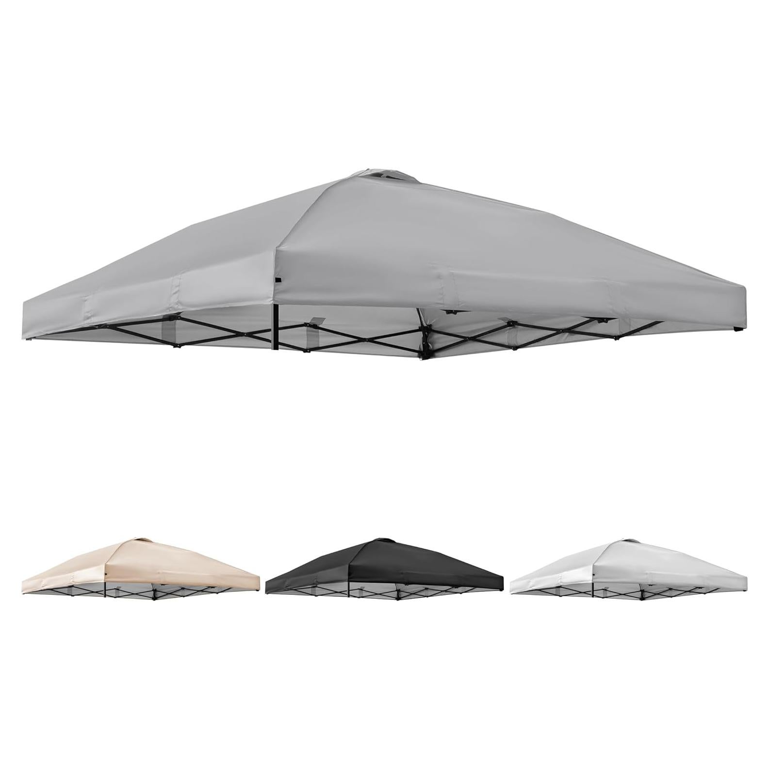 Cubierta Superior de Reemplazo Rinling 10x10ft Gris para Carpa