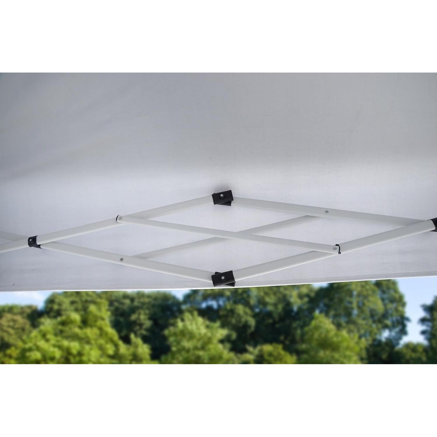 Quik Shade Commercial 10 x 10 ft. Straight Leg Canopy, White
