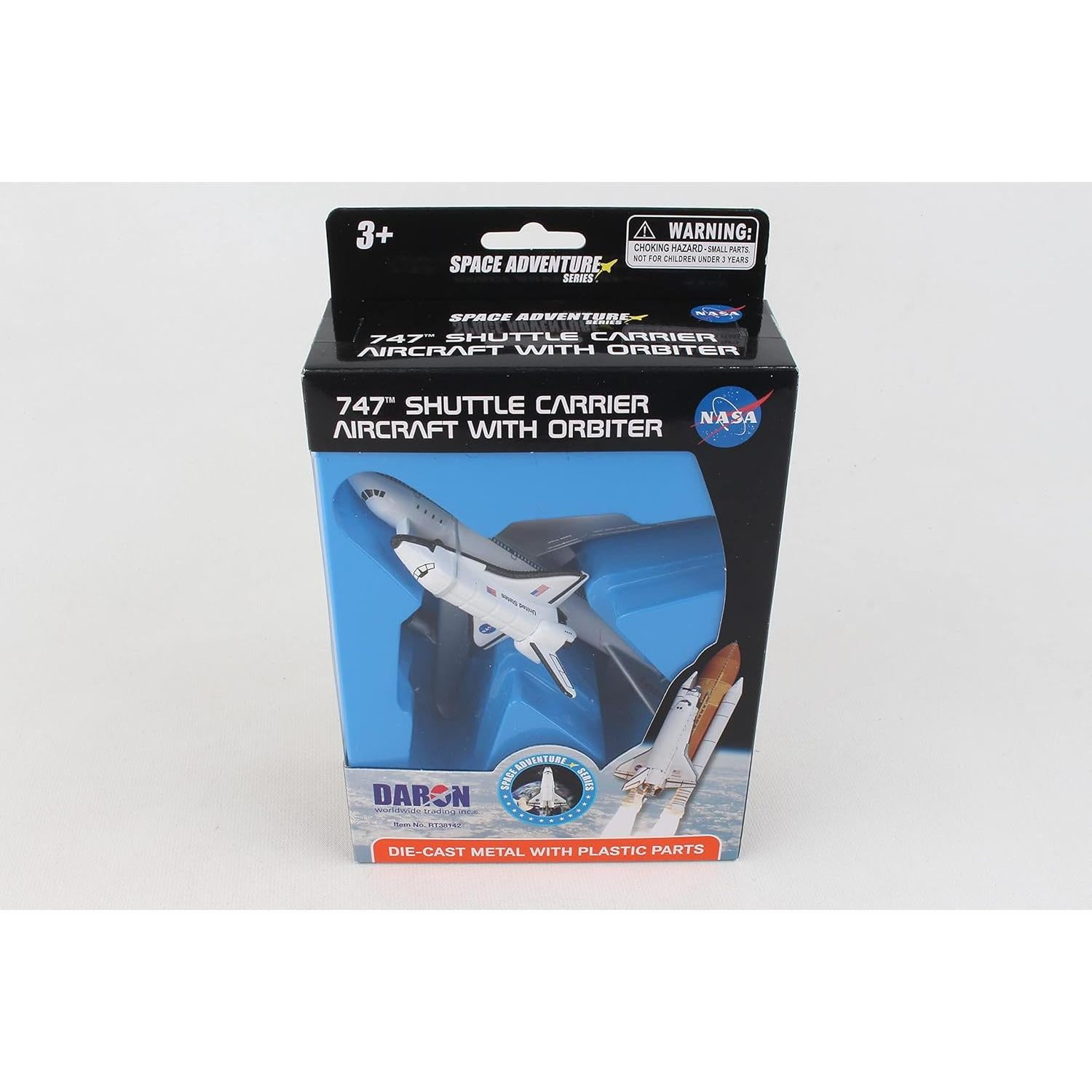 Conjunto de Juguetes Espaciales Daron Boeing 747 y Transbordador