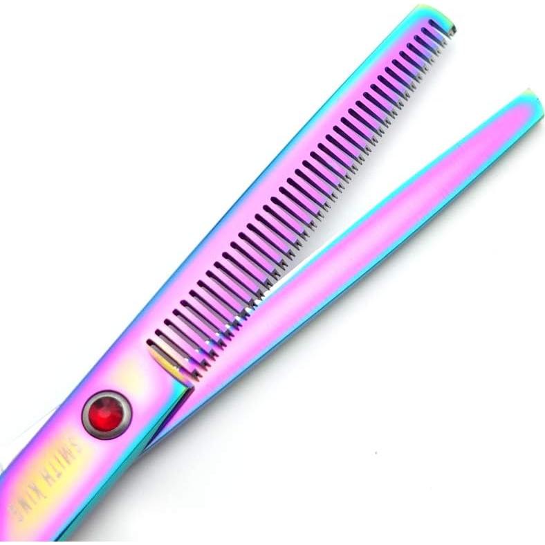 Juego de tijeras profesionales Smithking 17.78 cm con navaja