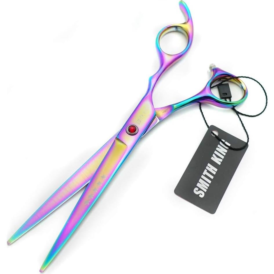 Juego de tijeras profesionales Smithking 17.78 cm con navaja