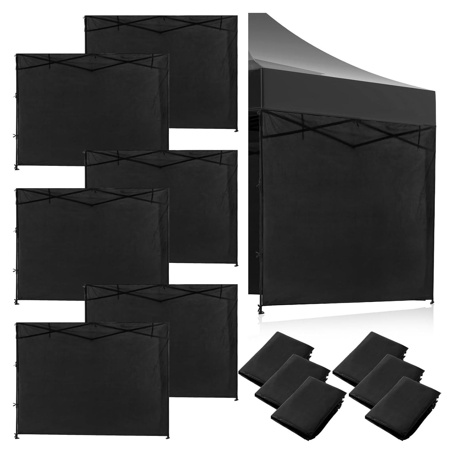 6 Paredes Laterales Impermeables VitalCozy para Carpa 3x2m