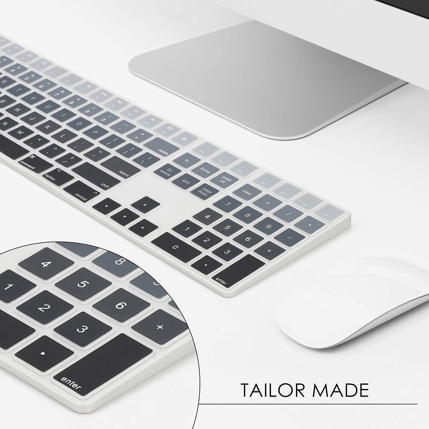 Funda Teclado Inalámbrico Apple iMac Magic Allinside Gris