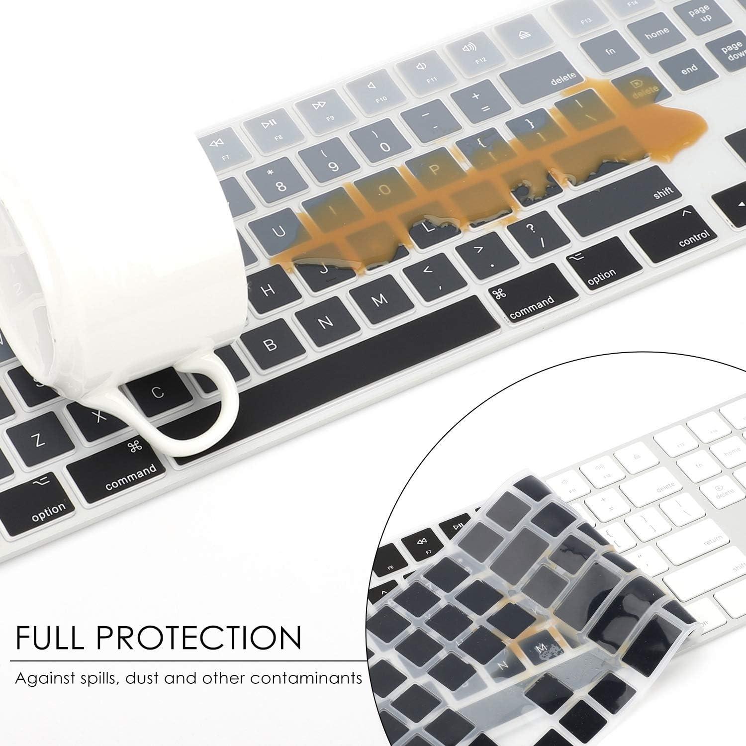 Funda Teclado Inalámbrico Apple iMac Magic Allinside Gris
