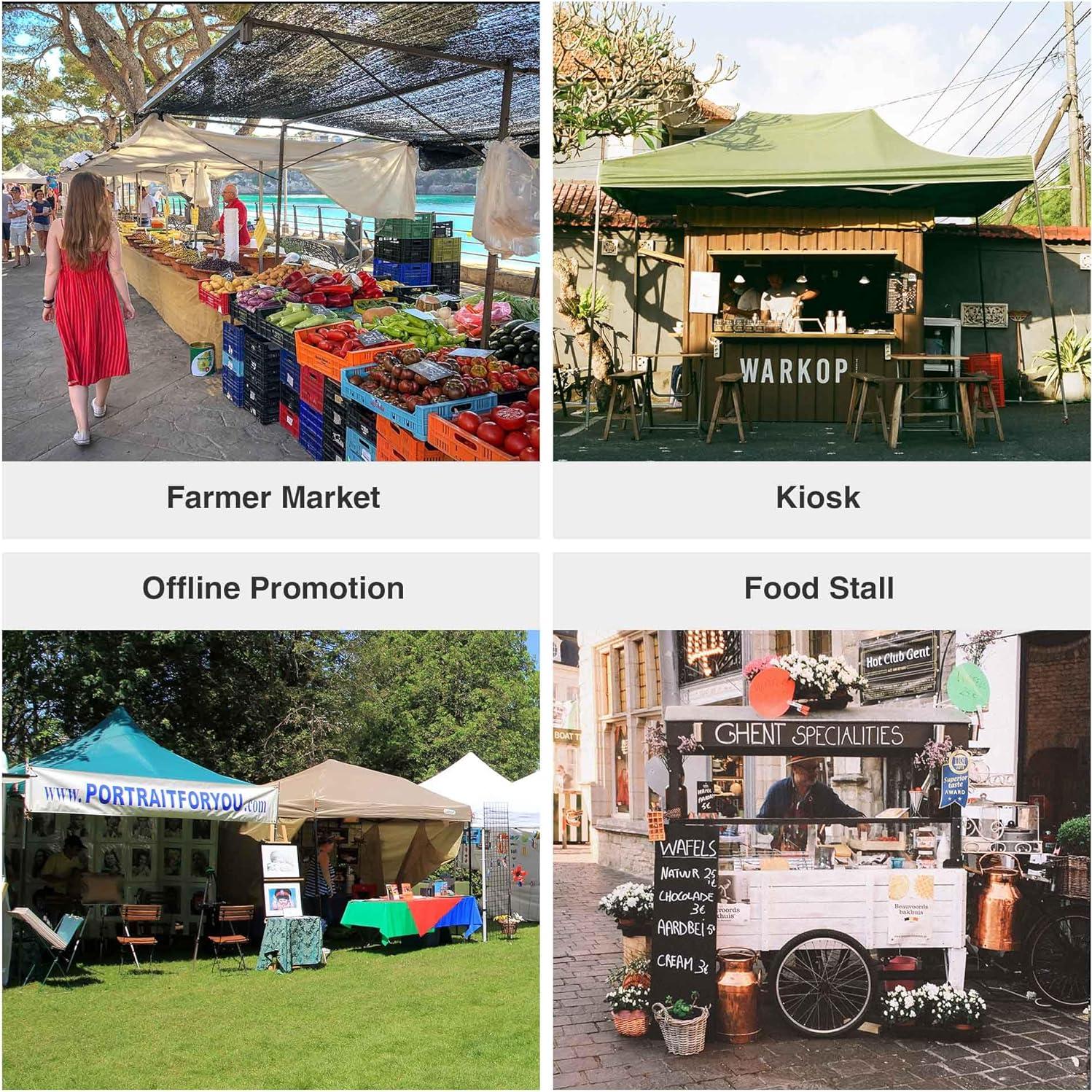 10X20 Tents for Parties Pop Up Canopy with Sidewalls Wedding Tent for Outdoor Backyard Party Heavy Duty Ez Up Canopy Walls with Windows Waterproof