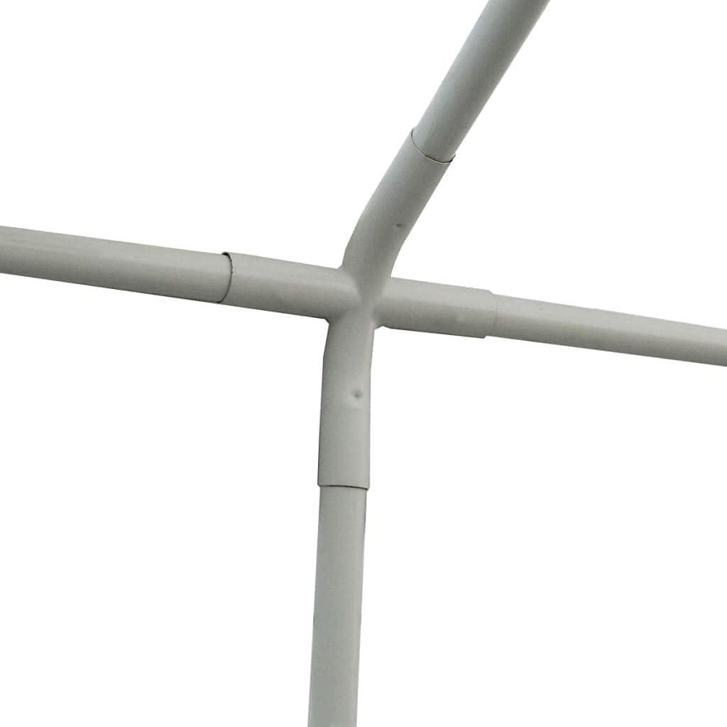 Durable Steel Frame for 26.2' x 13.1' Outdoor Event Tent, Robust Construction, Silver Finish