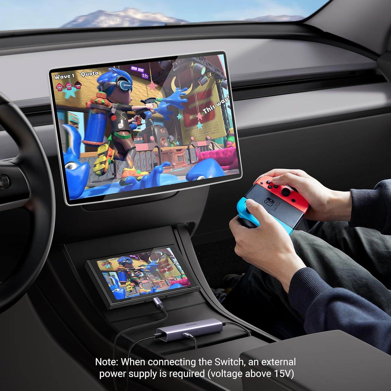 Tarjeta de Captura UGREEN 2K@30Hz USB-C a USB-A/C 100W